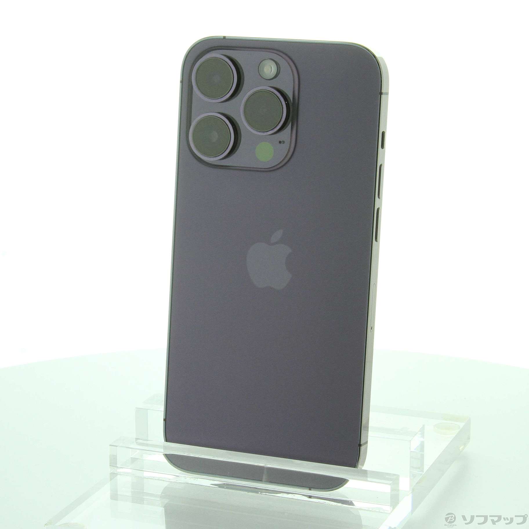(中古)Apple iPhone14 Pro 256GB ディープパープル MQ1E3J/A SIMフリー(297-ud)