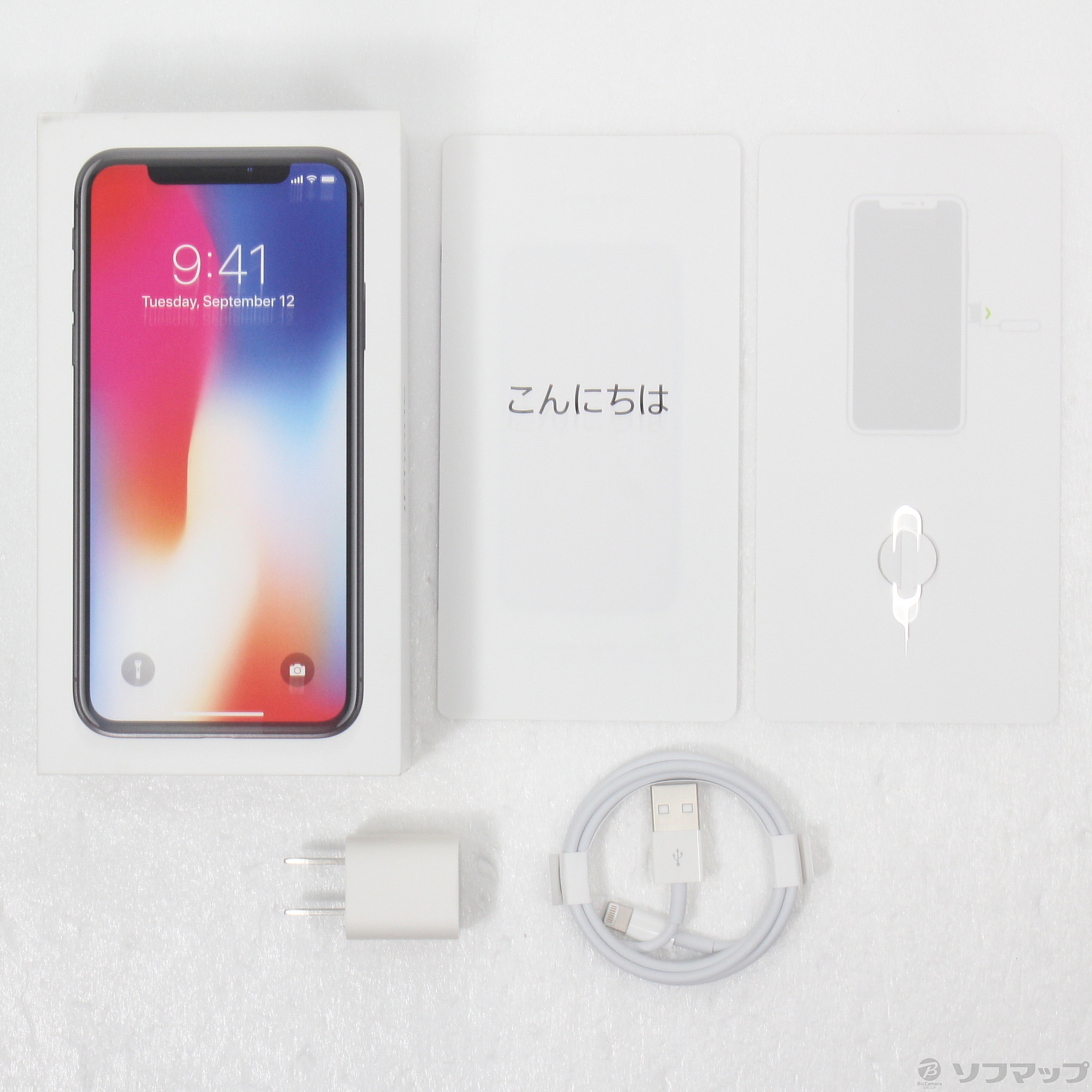 正規メーカー品 au iPhone X 256GB MQC 12J/A ジャンク