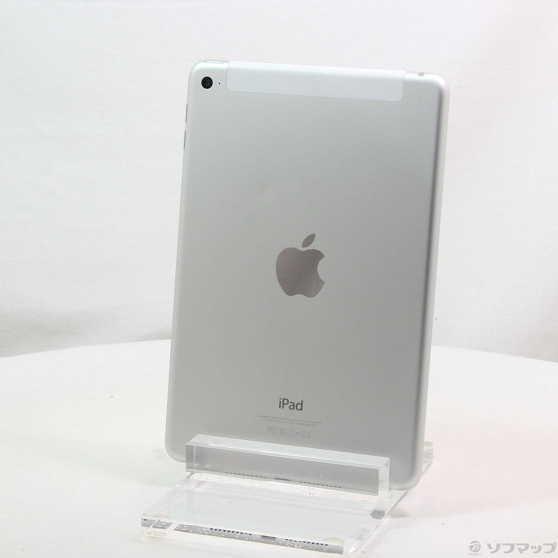 中古】iPad mini 4 64GB シルバー MK732J／A auロック解除SIMフリー
