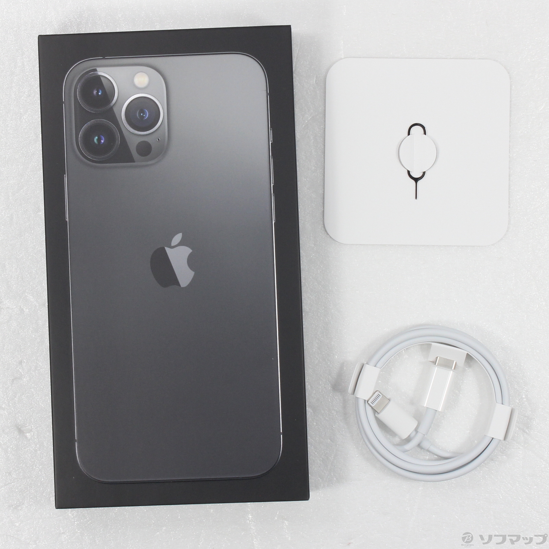 中古】iPhone13 Pro Max 128GB グラファイト MLJ43J／A SIMフリー