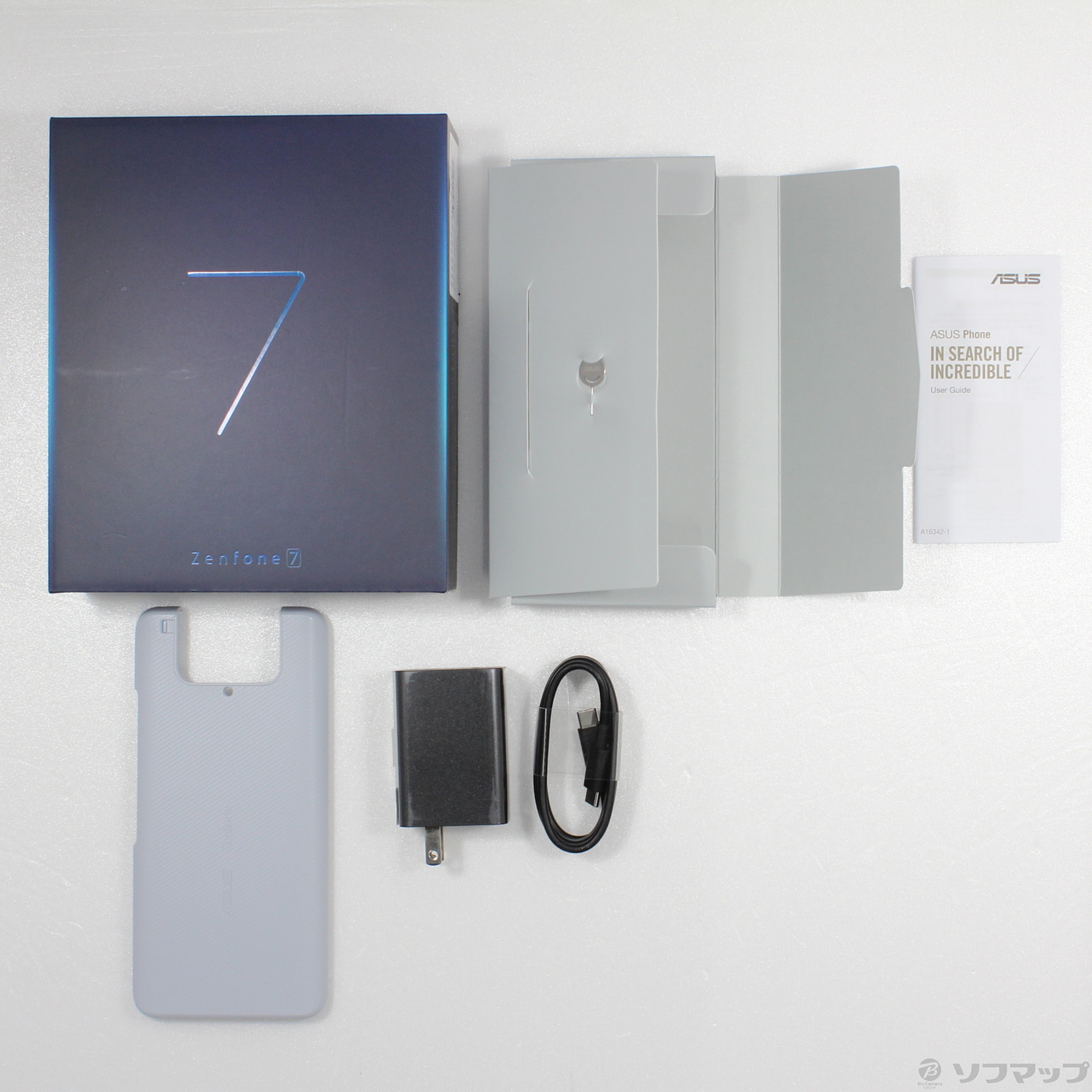 ZenFone 7 128GB パステルホワイト ZS670KS-WH128S8 SIMフリー