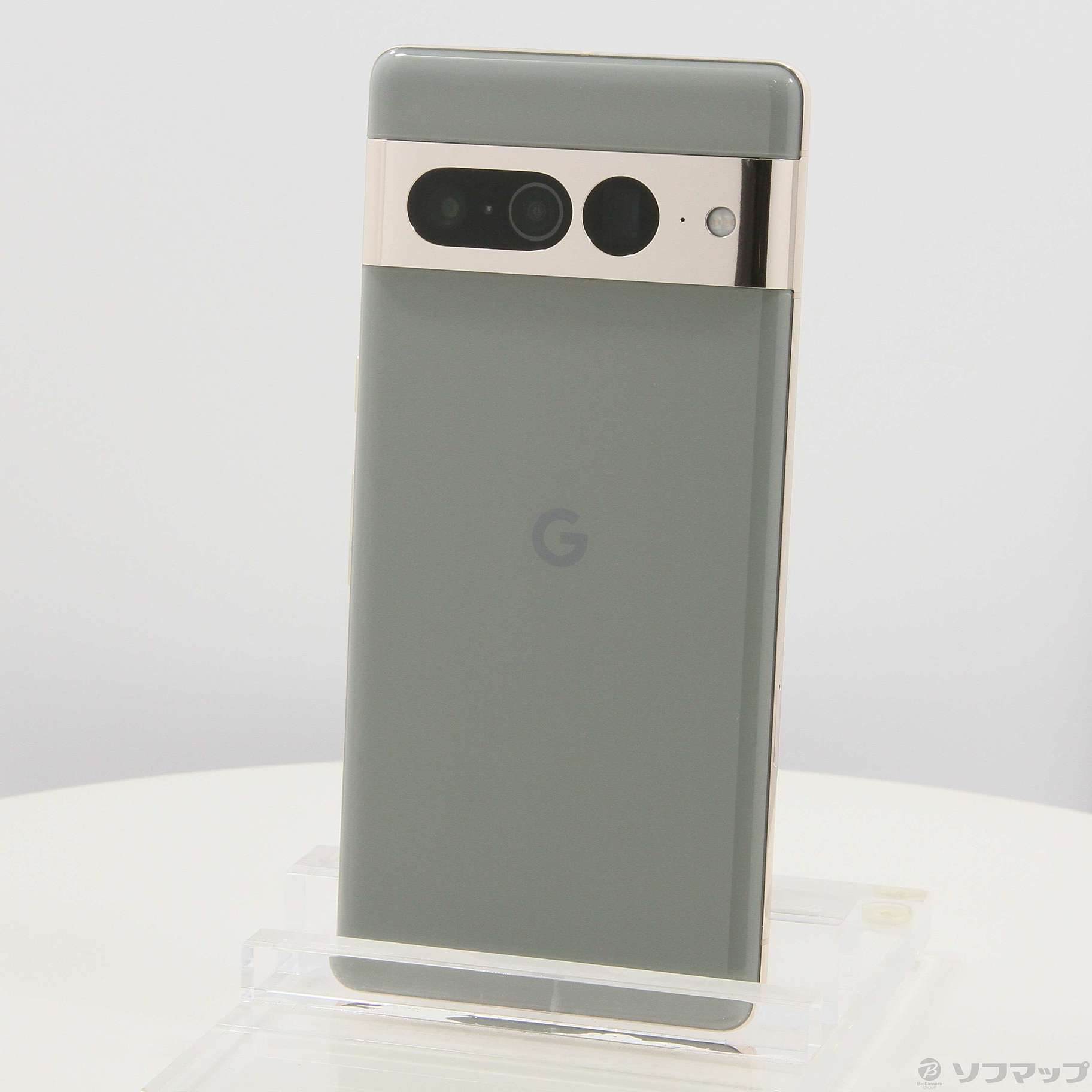 中古品〕 Google Pixel 7 Pro 128GB ヘイゼル GA03464-JP SIMフリー