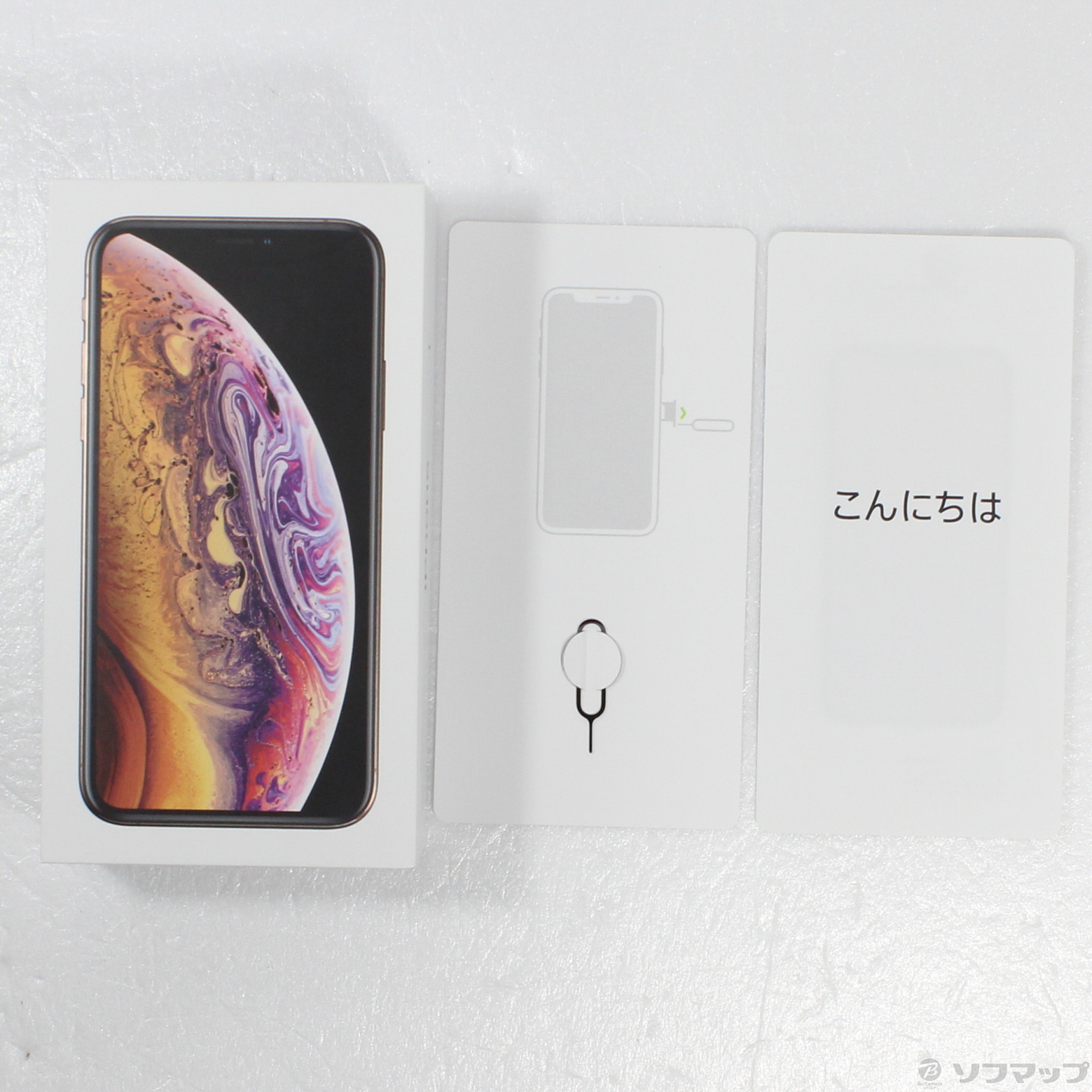 中古】iPhoneXS 64GB ゴールド MTAY2J／A SIMフリー [2133050453606