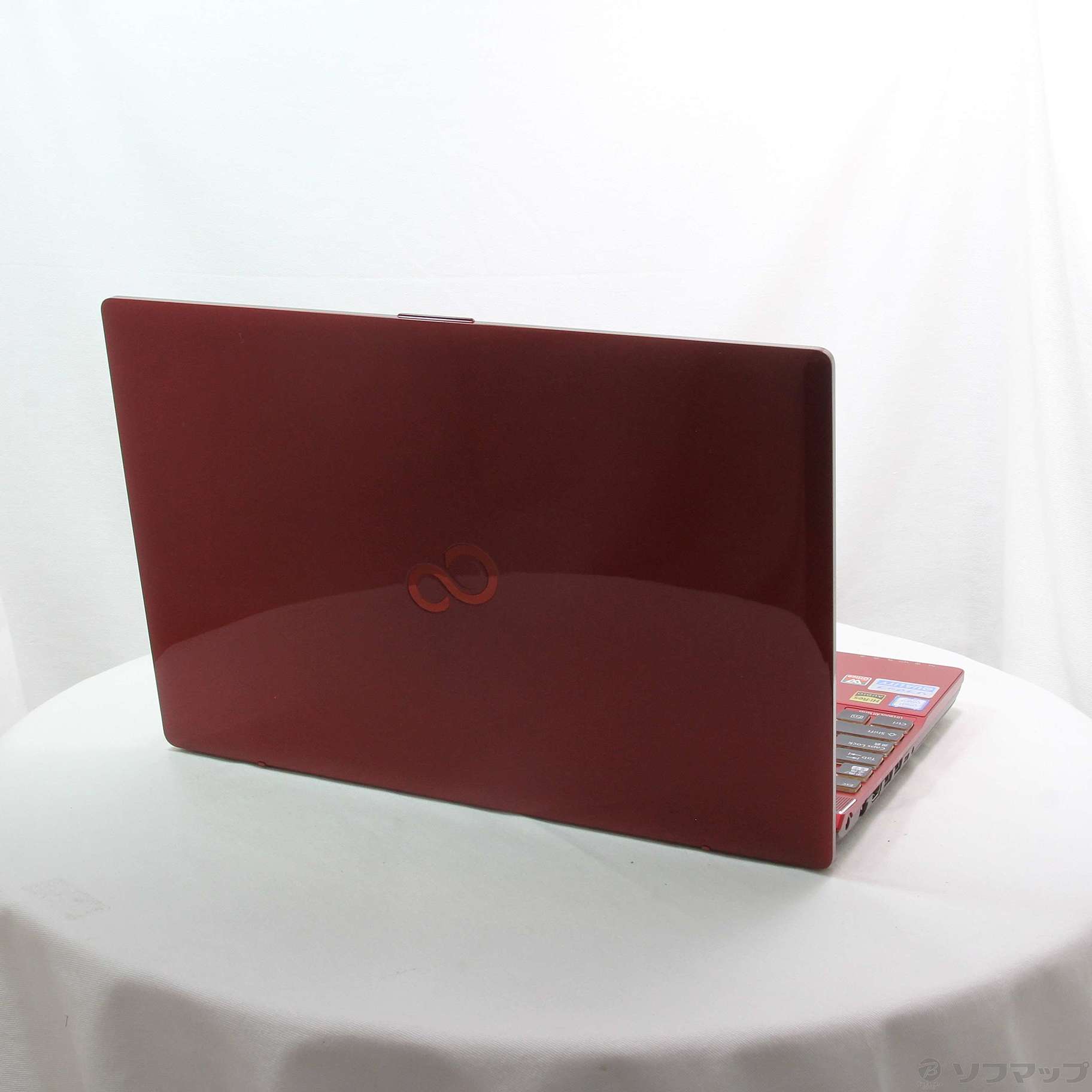 中古】LIFEBOOK AH53／D1 FMVA53D1RZ ガーネットレッド [2133050458069