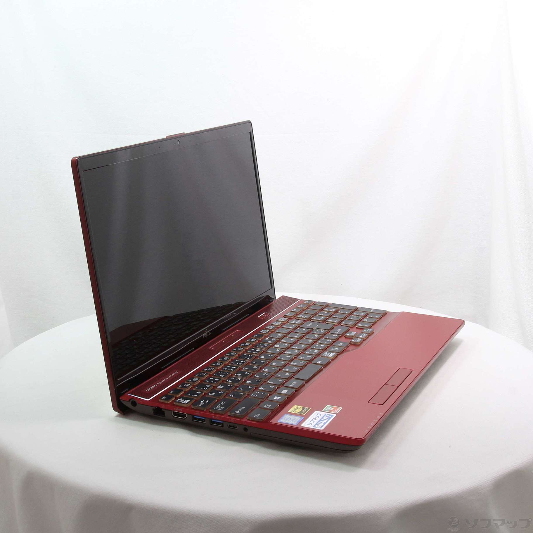 中古】LIFEBOOK AH53／D1 FMVA53D1RZ ガーネットレッド [2133050458069