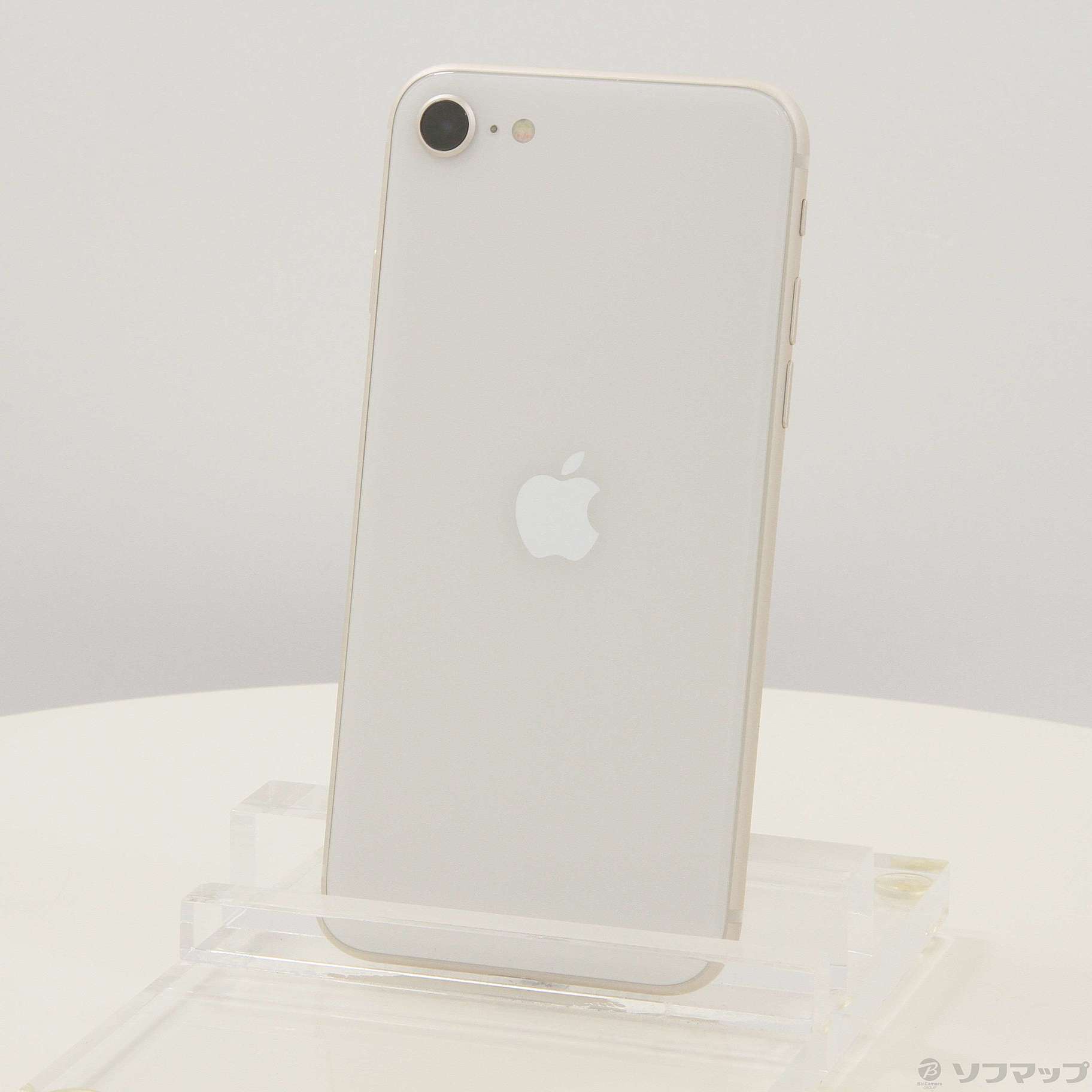 中古】iPhone SE 第3世代 64GB スターライト MMYD3J／A SIMフリー