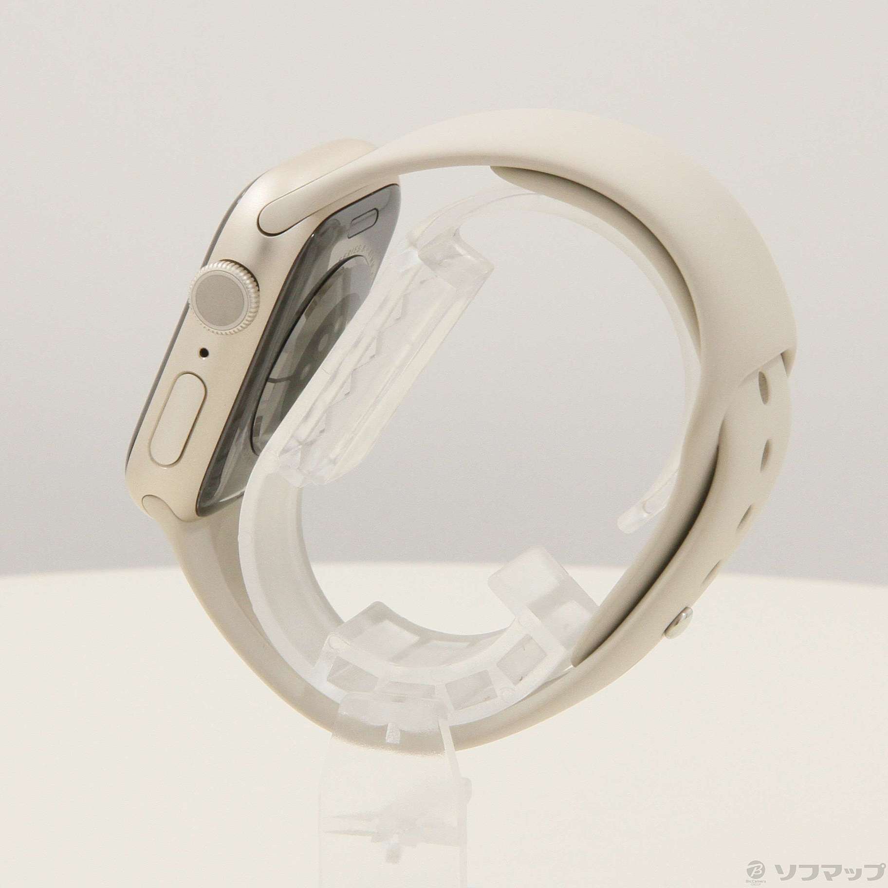 Apple Watch Series 8 GPS 41mm スターライトアルミニウムケース スターライトスポーツバンド