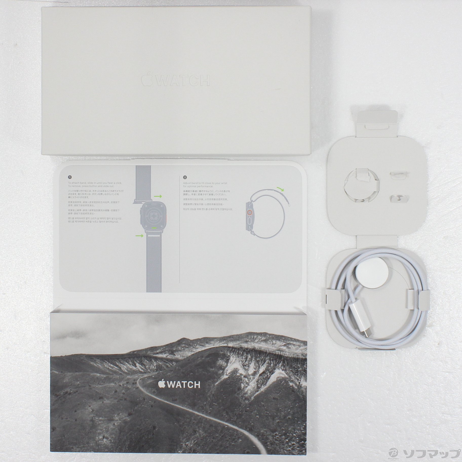 中古】Apple Watch Ultra GPS + Cellular 49mm チタニウムケース