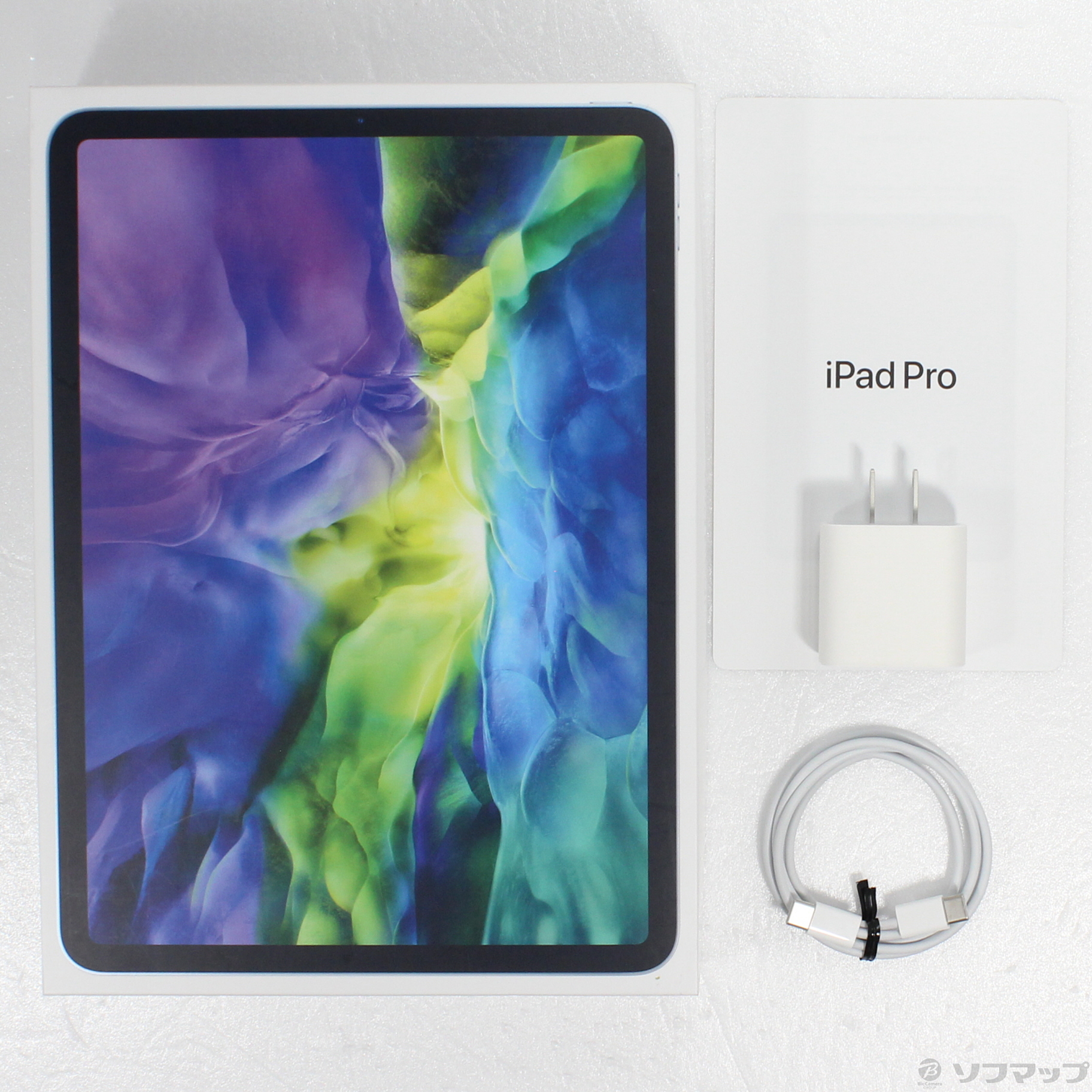 中古】iPad Pro 11インチ 第2世代 256GB シルバー MXDD2J／A Wi-Fi