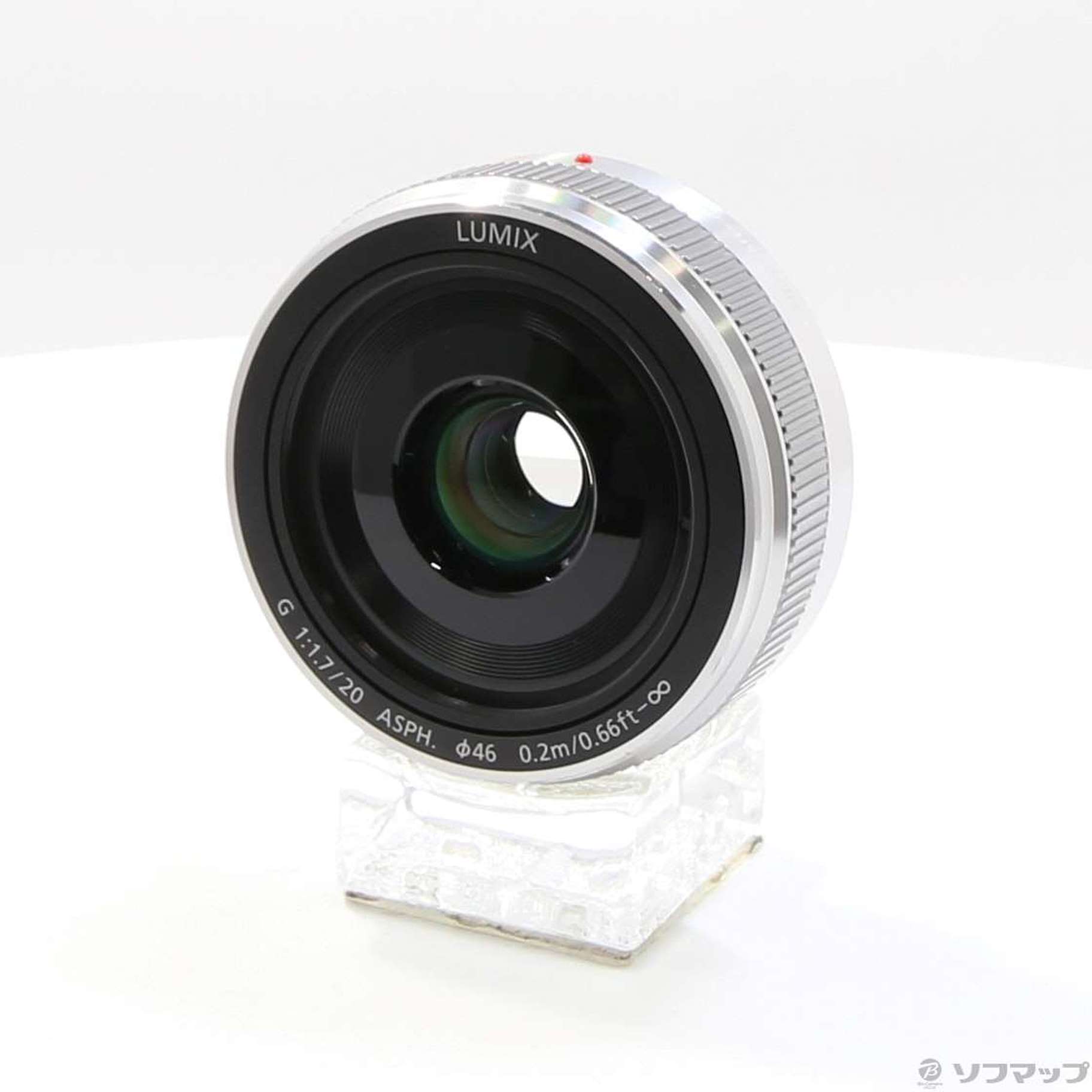 中古】LUMIX G 20mm／F1.7 II ASPH. (H-H020A-S) (シルバー