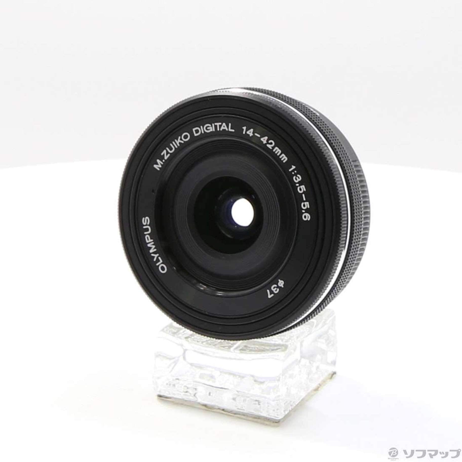 中古】M.ZUIKO DIGITAL 14-42mm F3.5-5.6 EZ (レンズ／ブラック