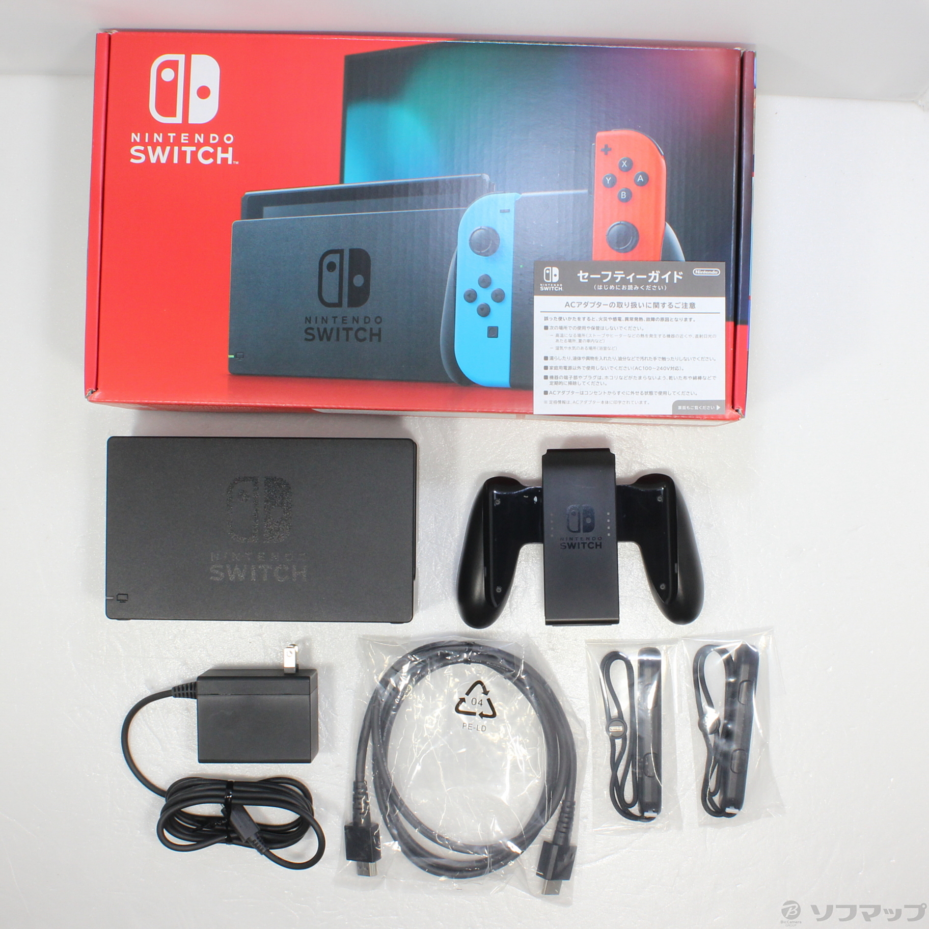 中古品〕 Nintendo Switch Joy-Con (L) ネオンブルー／ (R) ネオンレッド  (2019年8月モデル)｜の通販はアキバ☆ソフマップ[sofmap]