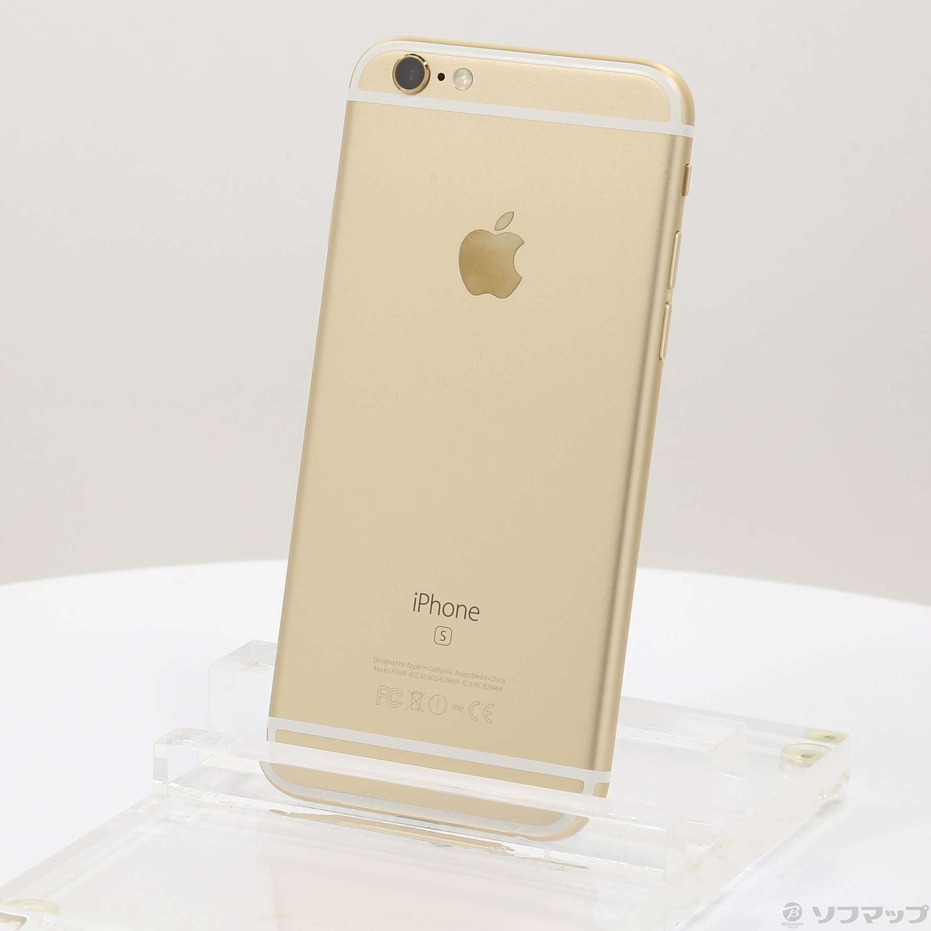 中古】iPhone6s 64GB ゴールド MKQQ2J／A SIMフリー [2133050465388