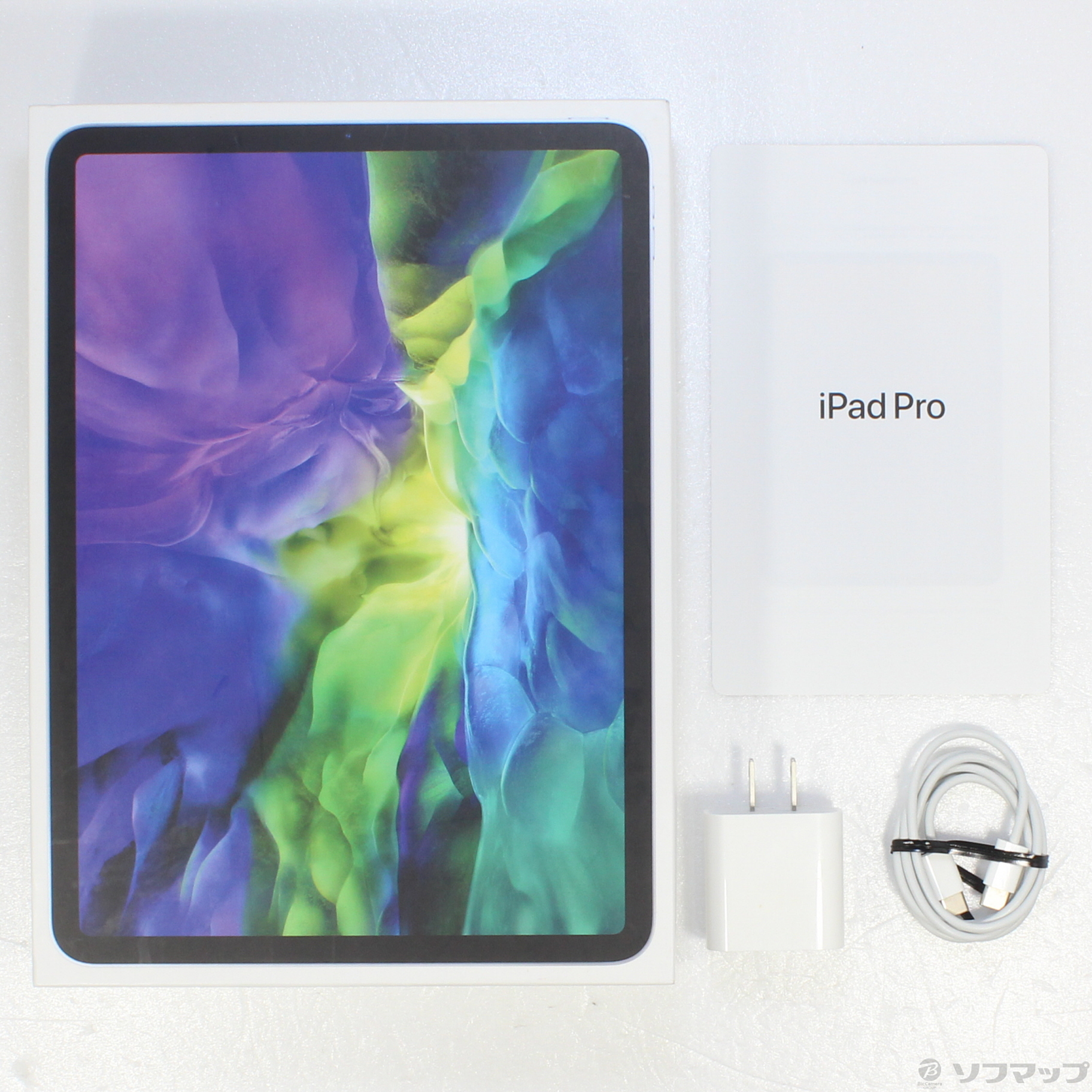 中古】iPad Pro 11インチ 第2世代 128GB シルバー MY2W2J／A SoftBank