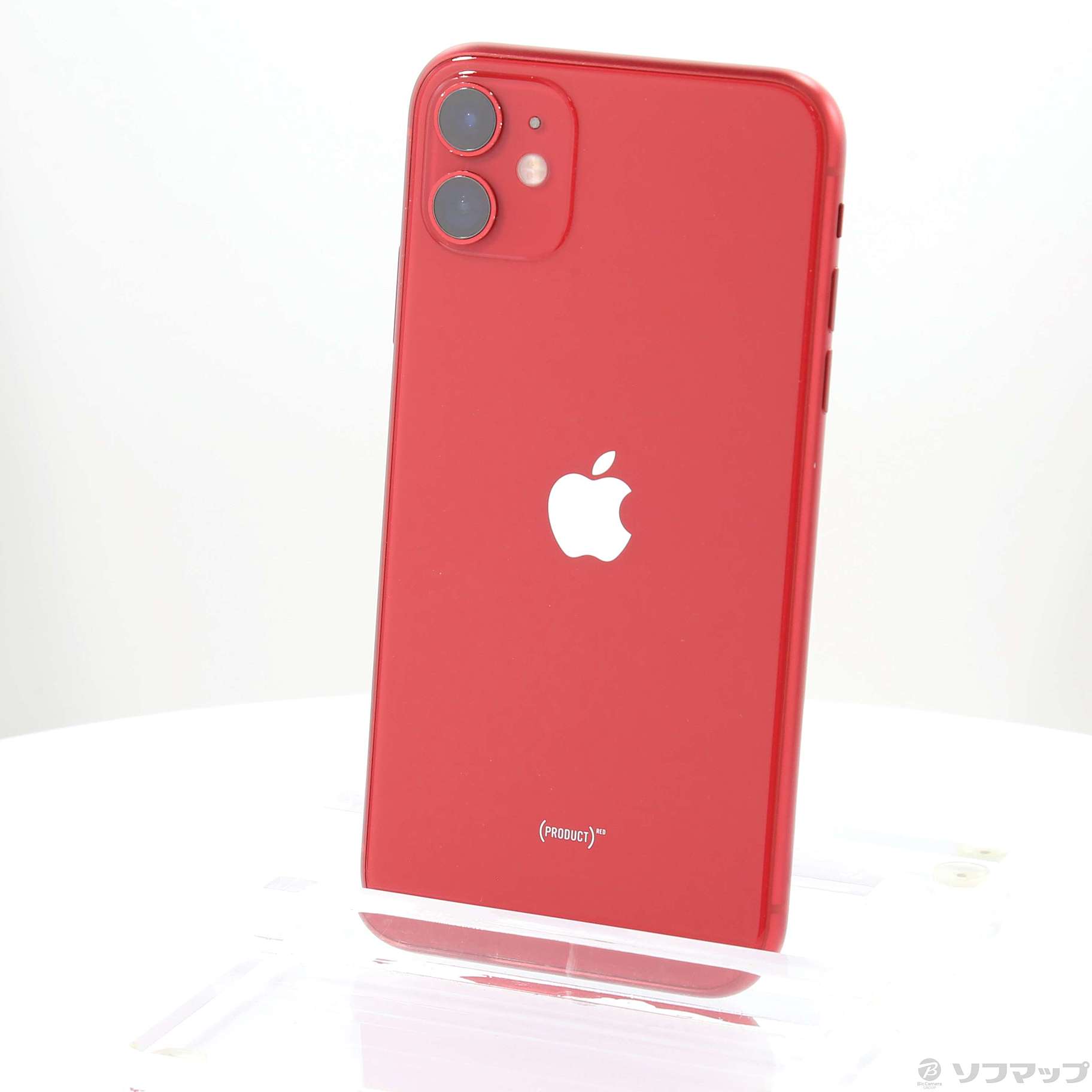 中古】iPhone11 128GB プロダクトレッド MWM32J／A SIMフリー