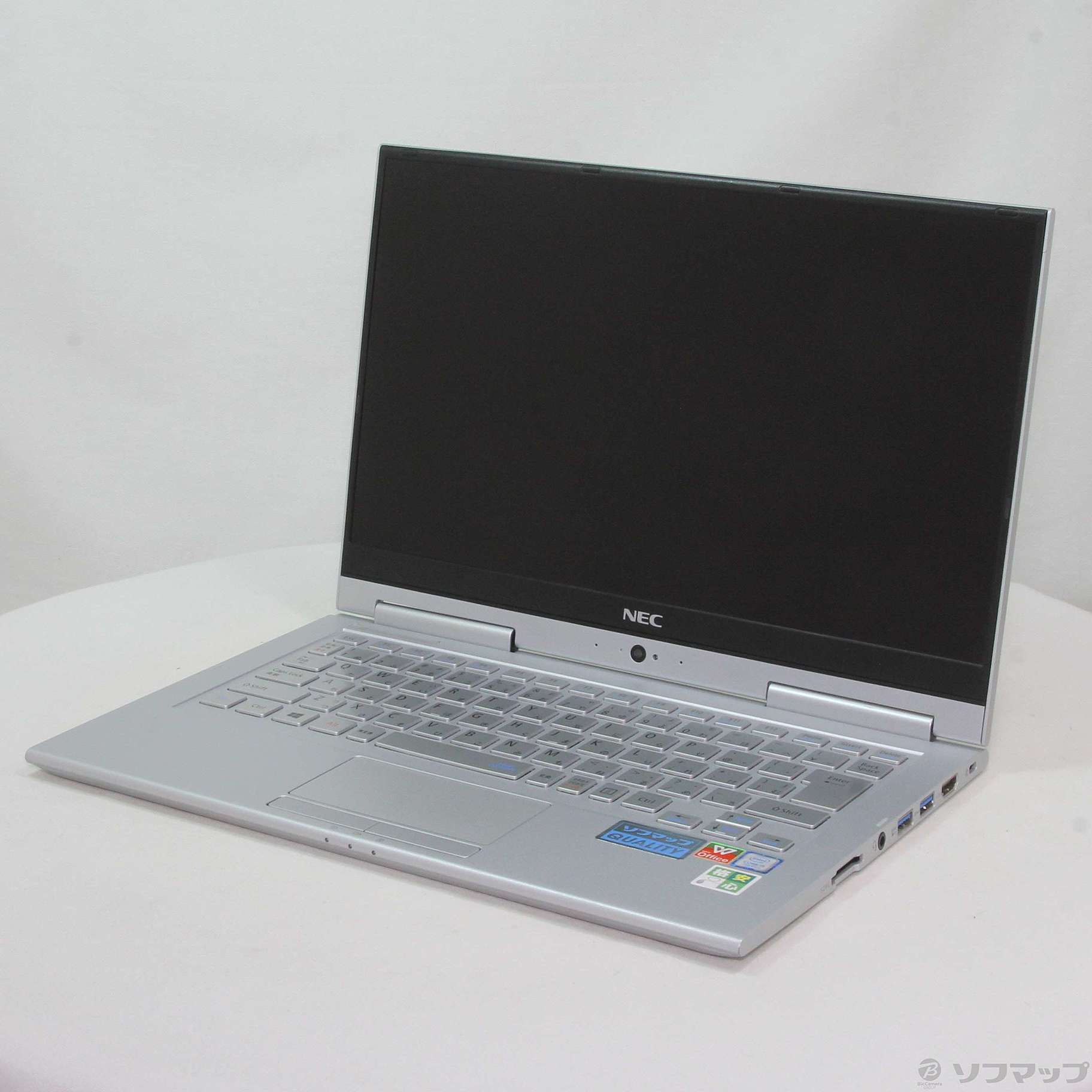 中古】格安安心パソコン LaVie Hybrid ZERO PC-HZ550GAS ムーン