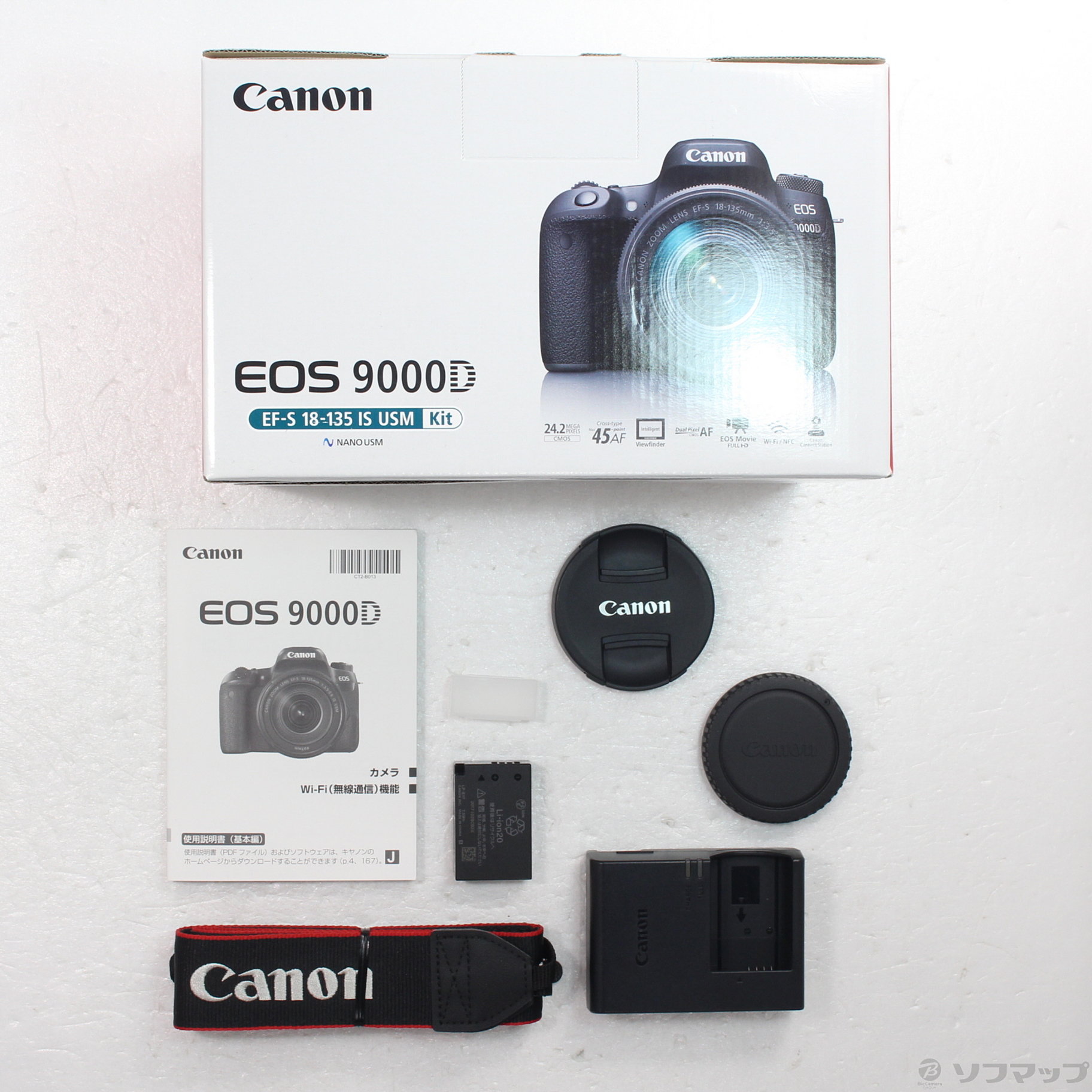 Canon EOS 9000D EF-S 18-135 IS USM