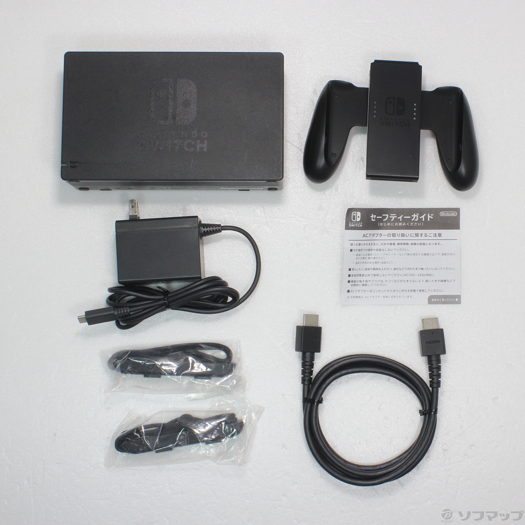 中古品〕 Nintendo Switch Joy-Con (L) ネオンブルー／ (R) ネオン