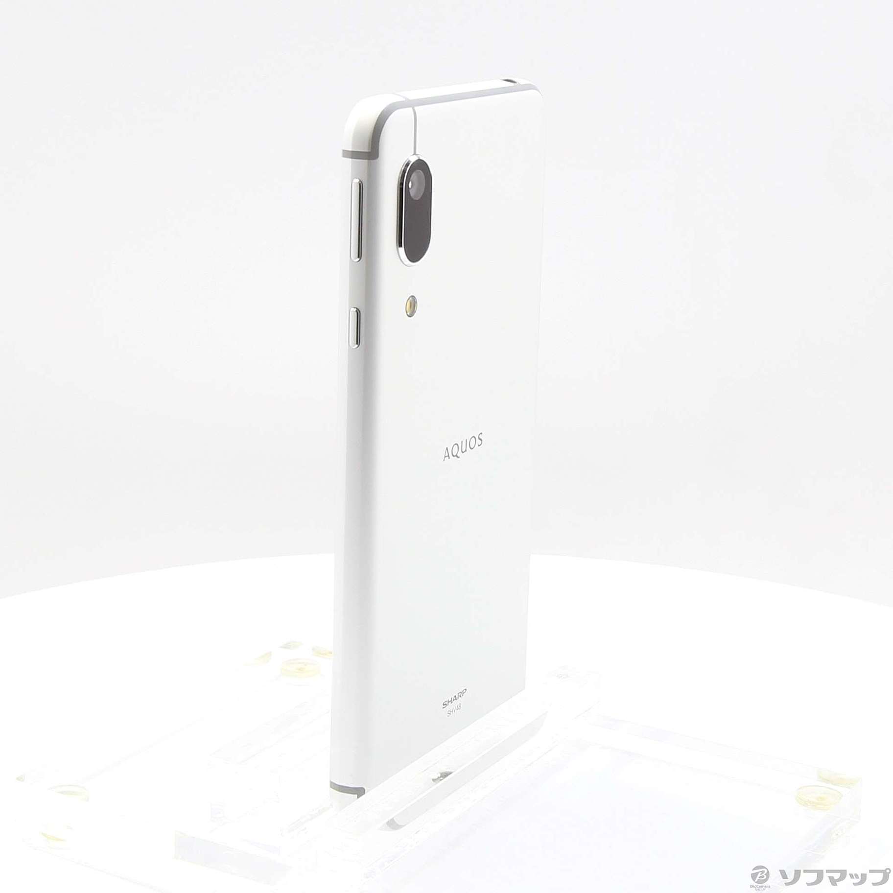 中古】AQUOS sense3 basic 32GB シルバー SHV48 auロック解除SIM