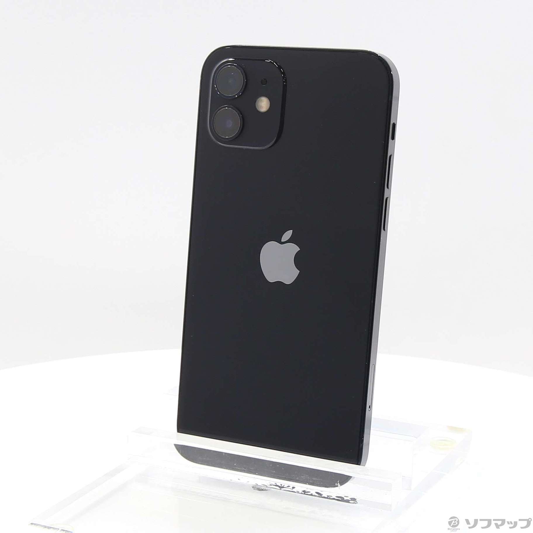 中古】iPhone12 128GB ブラック MGHU3J／A SIMフリー [2133050479545