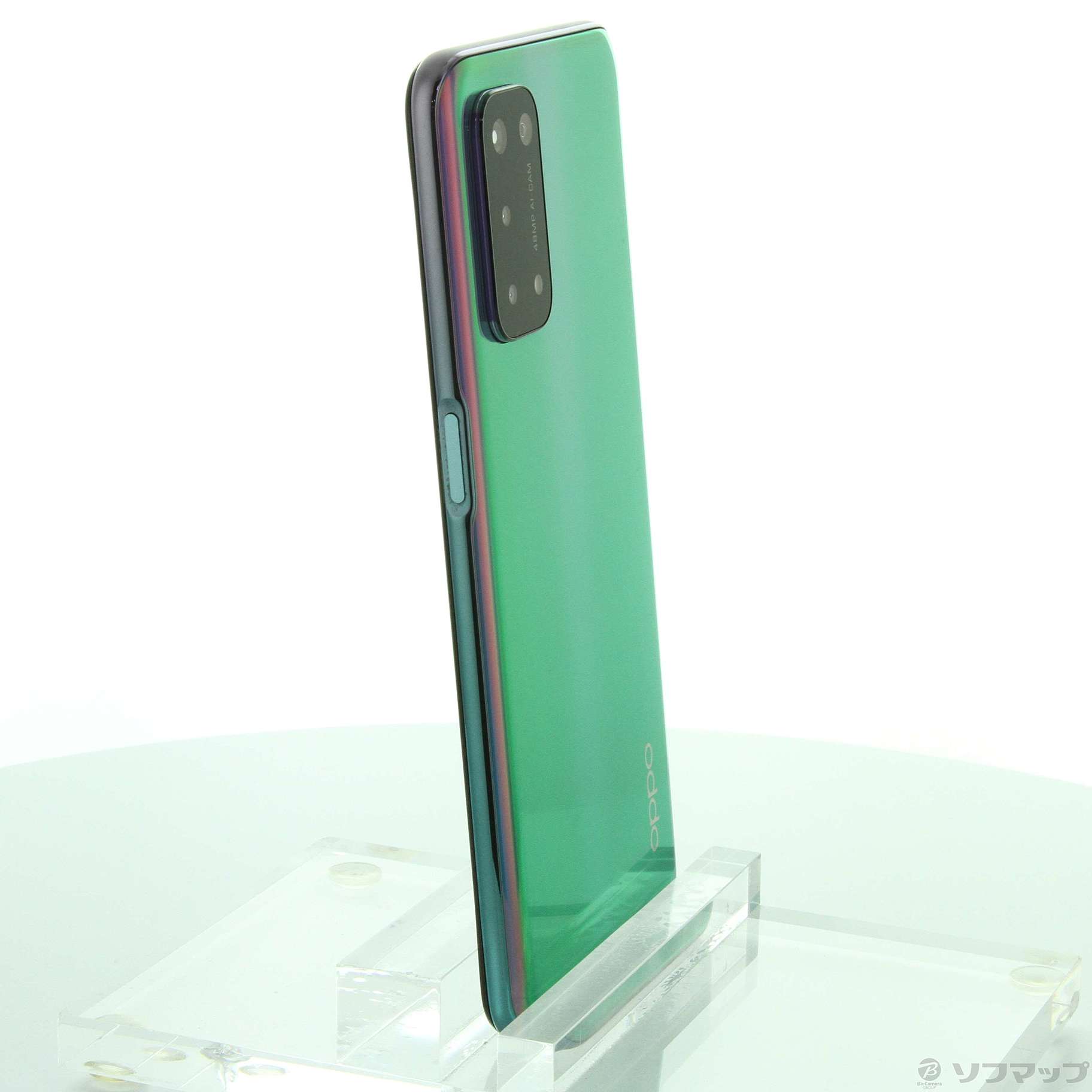 中古】OPPO A54 5G 64GB ファンタスティックパープル OPG02 auロック 