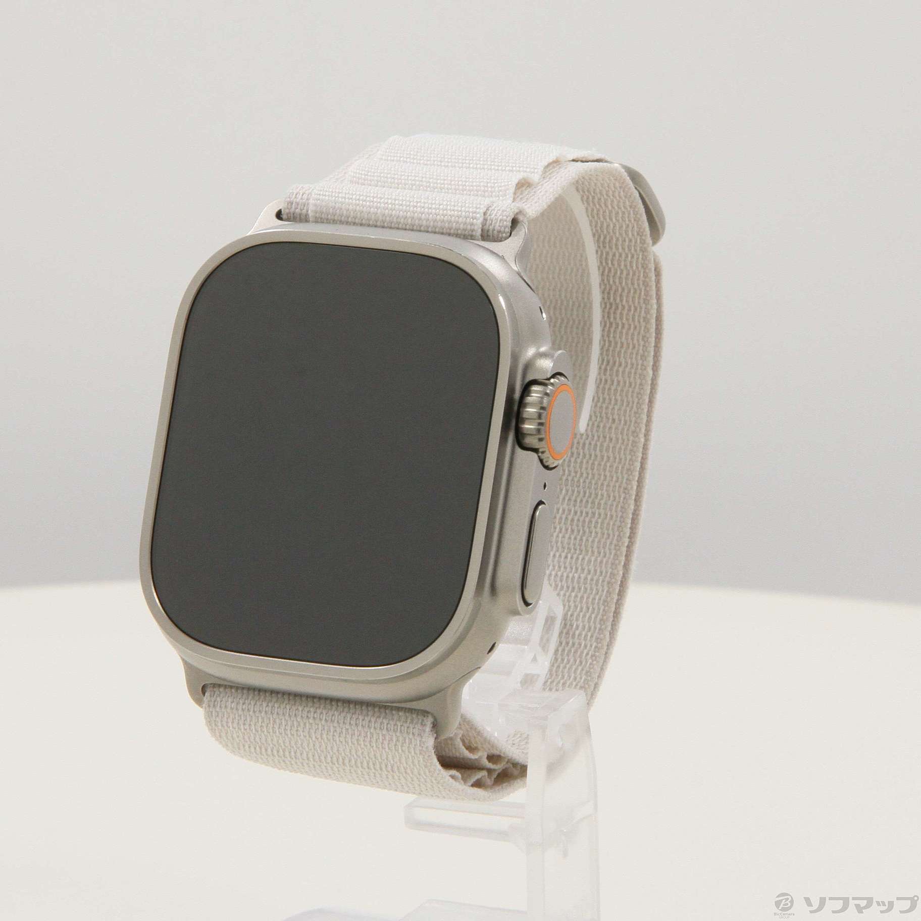 Apple Watch Ultra GPS + Cellular 49mm チタニウムケース スターライトアルパインループ