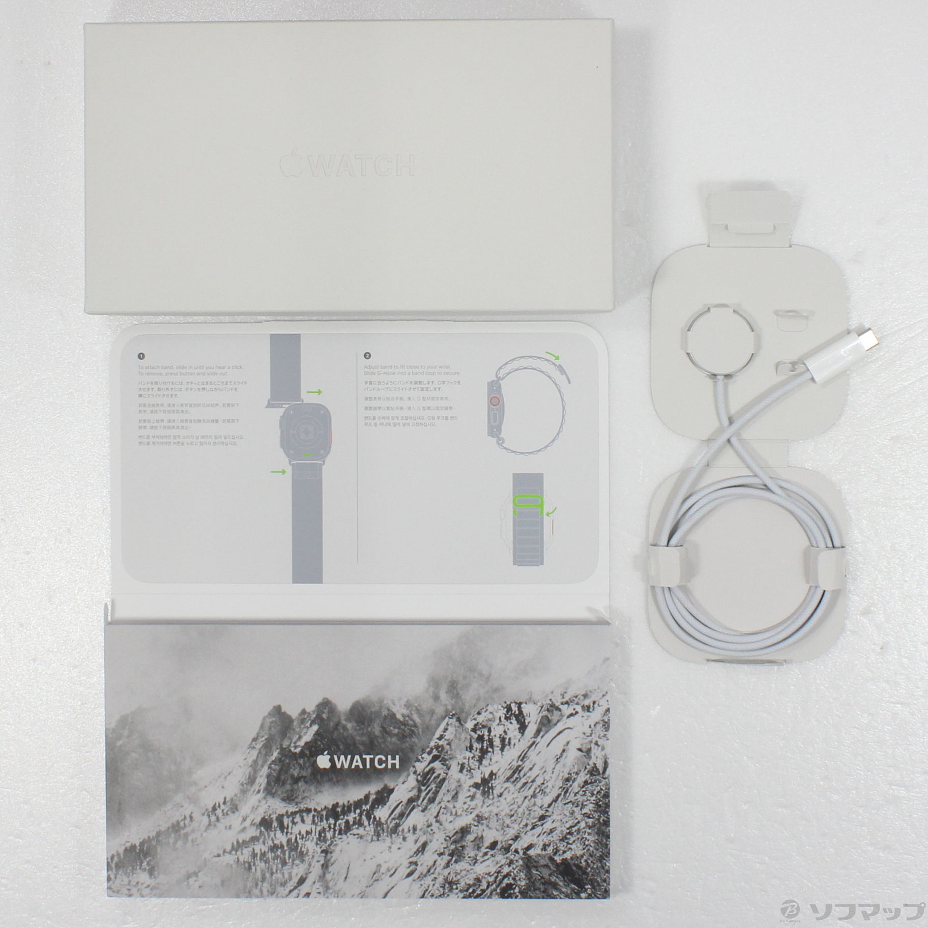 中古】Apple Watch Ultra GPS + Cellular 49mm チタニウムケース