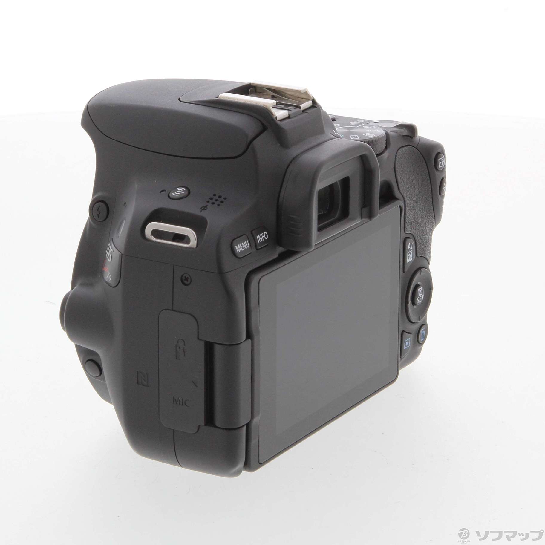 リアル □極上品□ Canon ＃7298 ブラック ボディ X9 Kiss EOS