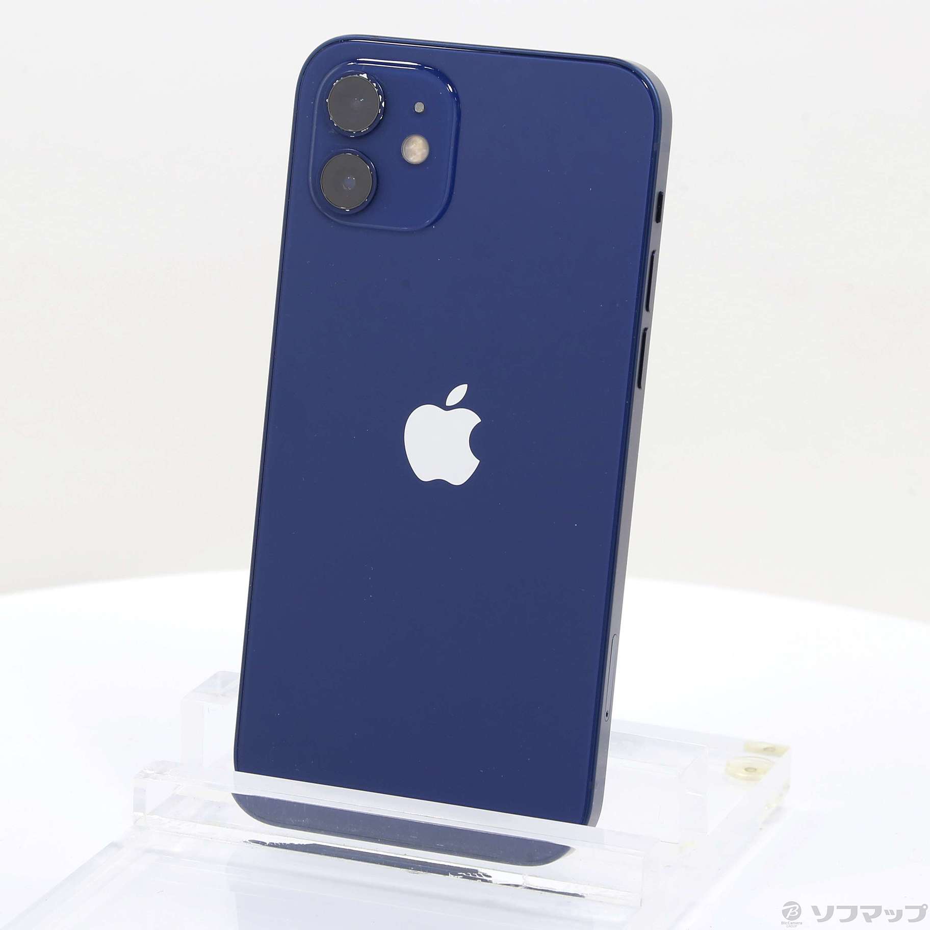 中古】iPhone12 64GB ブルー MGHR3J／A SIMフリー [2133050492520