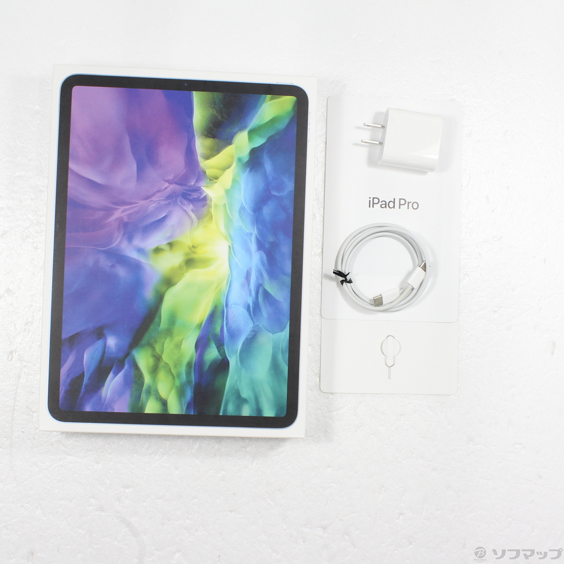 中古】iPad Pro 11インチ 第2世代 128GB シルバー MY2W2J／A SIMフリー