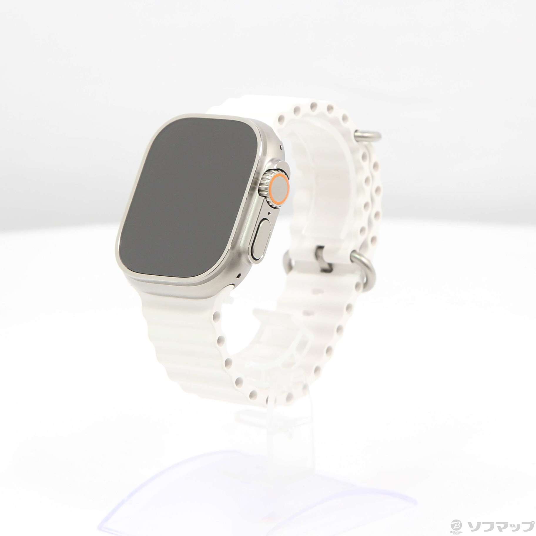最終値下げApple Watch ultra 2022年ホワイトバンド - 時計