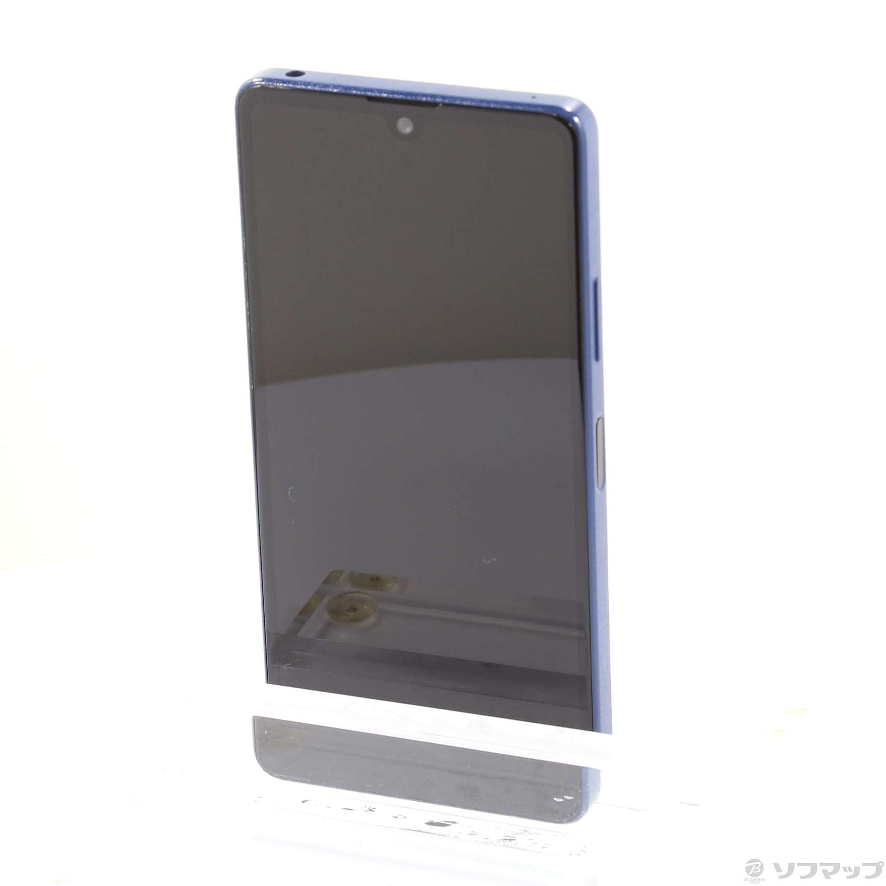 中古】Xperia Ace III 64GB ブルー SOG08 auロック解除SIMフリー