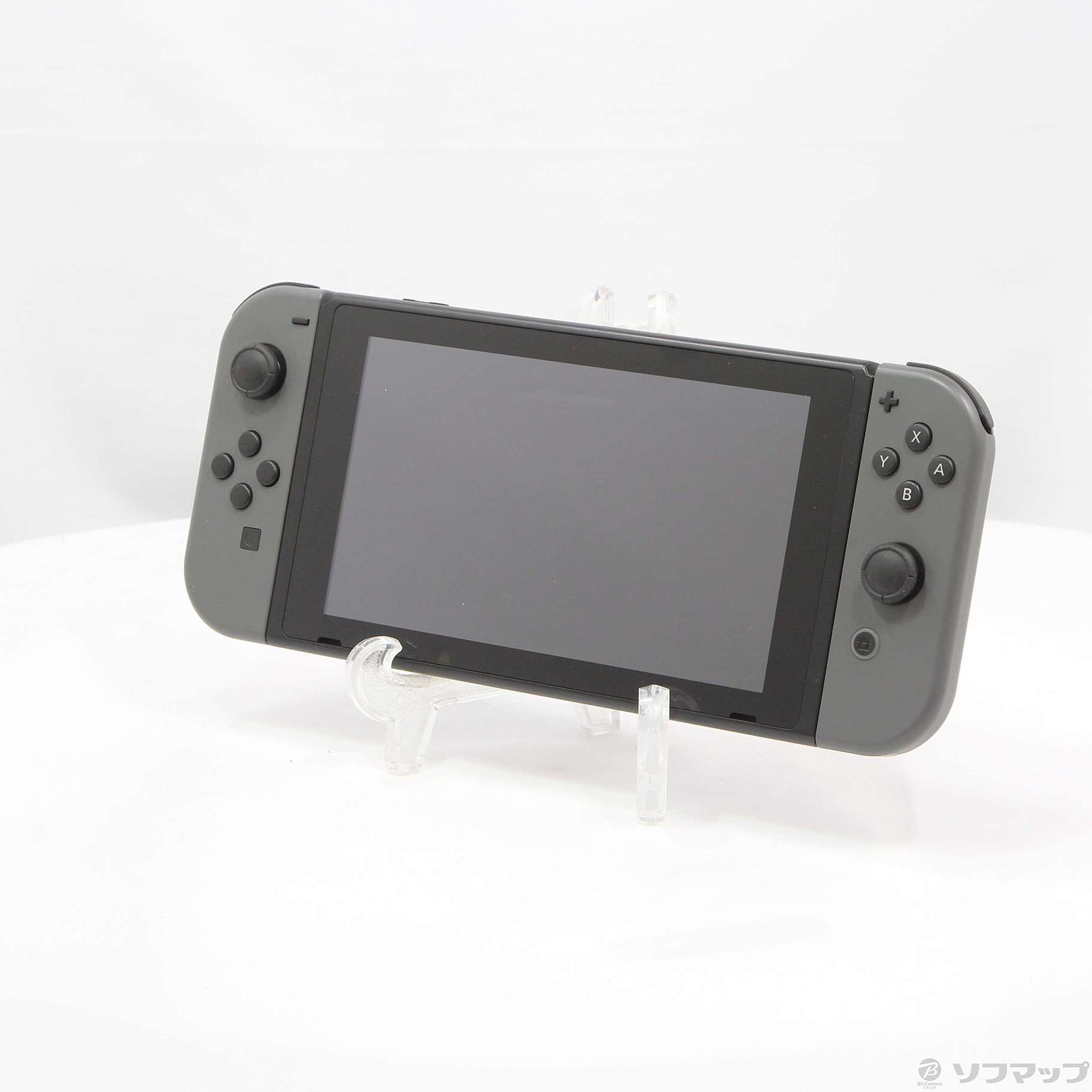 中古】Nintendo Switch Joy-Con (L) ／ (R) グレー (2019年8月モデル