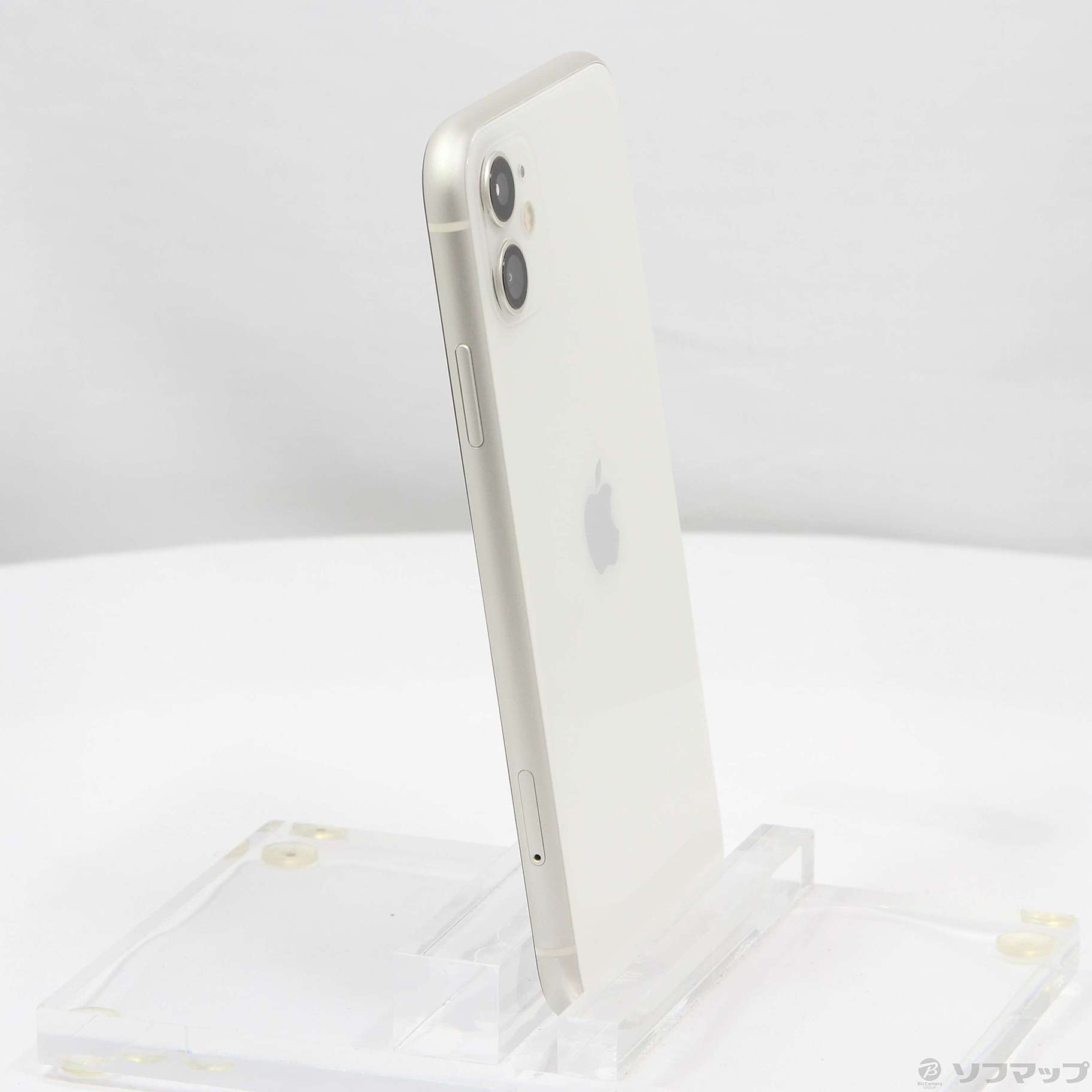 中古】iPhone11 128GB ホワイト MWM22J／A SIMフリー [2133050505725