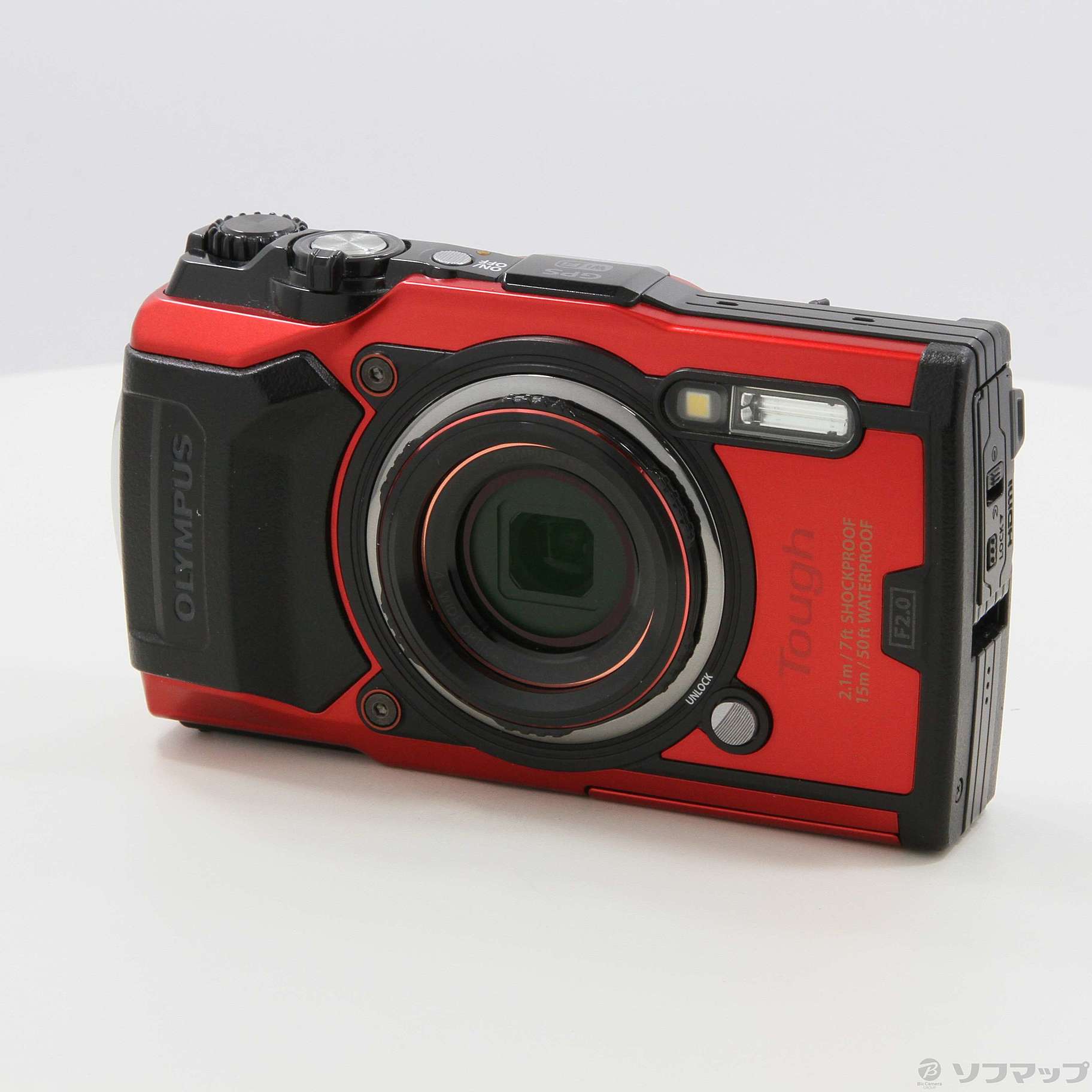 オリンパス tg6 レッド（オリンパス OLYMPUS Tough TG-6