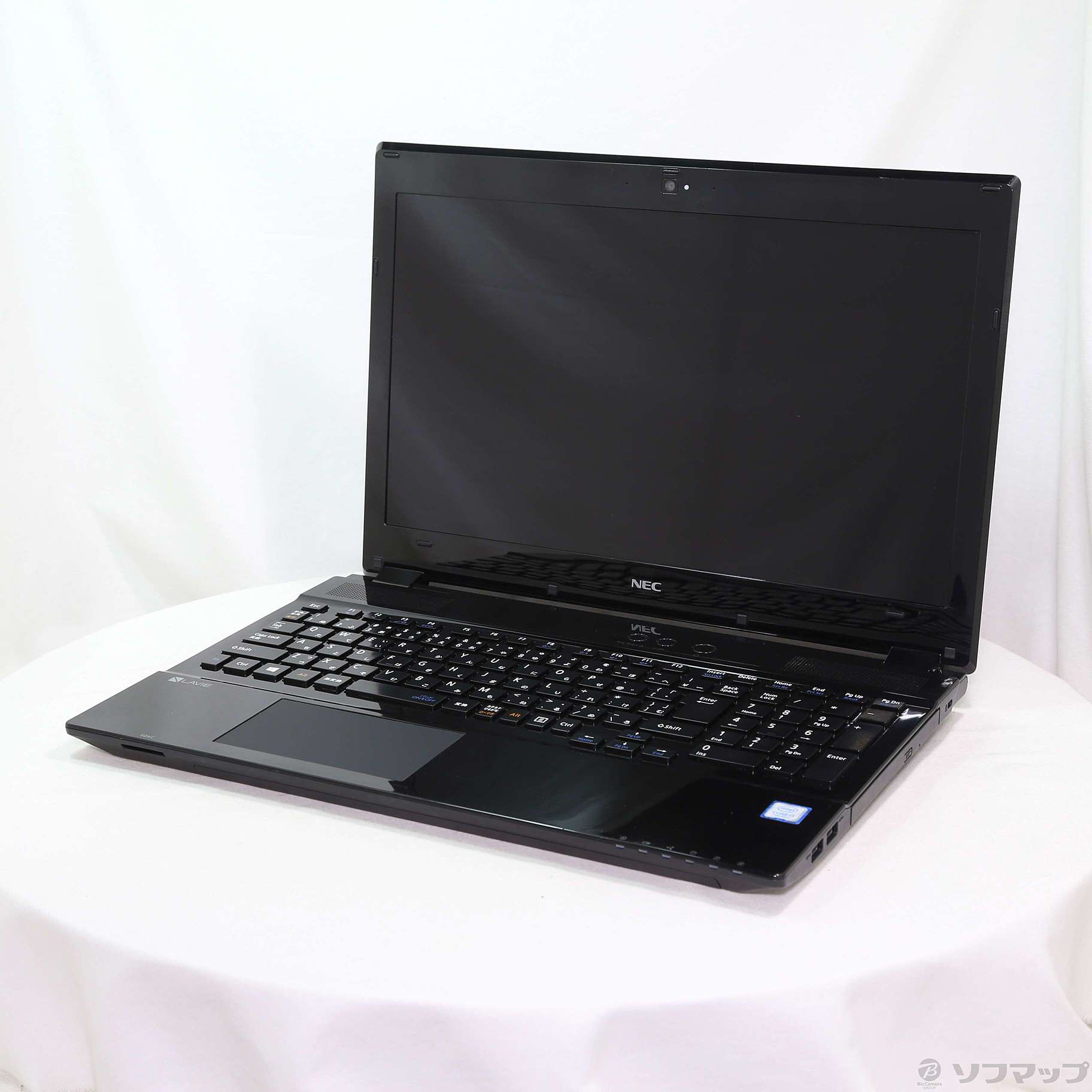 中古】LAVIE Note Standard PC-NS350HAB クリスタルブラック 〔NEC