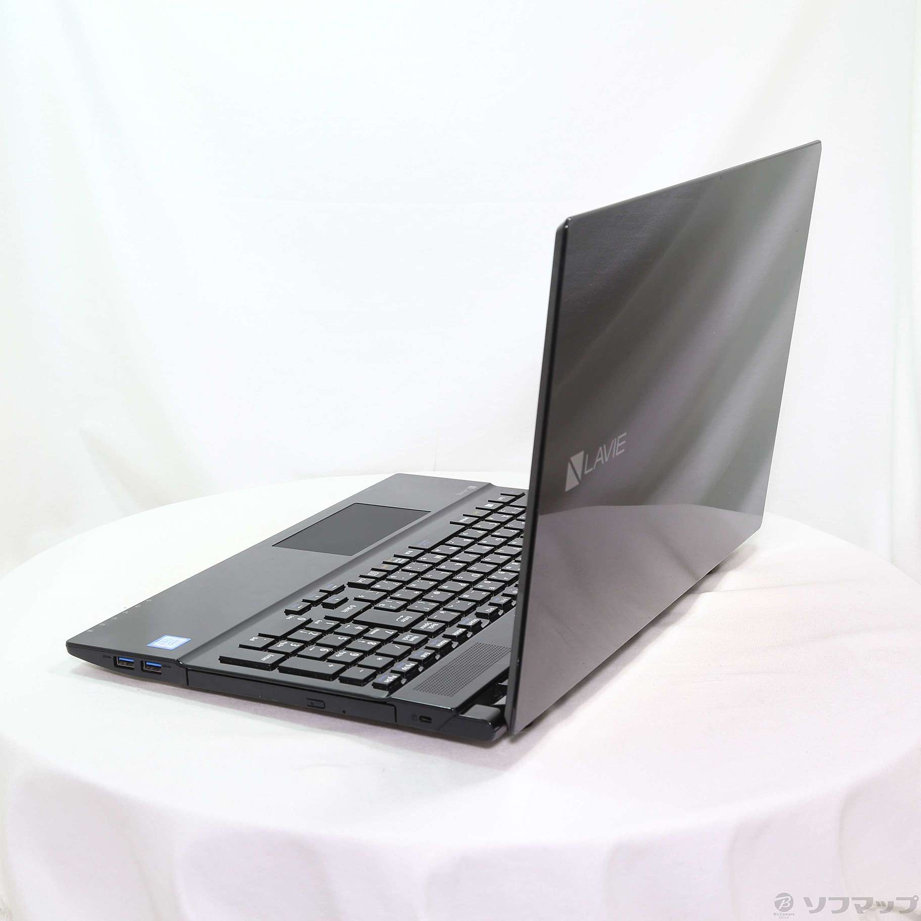 中古】LAVIE Note Standard PC-NS350HAB クリスタルブラック 〔NEC