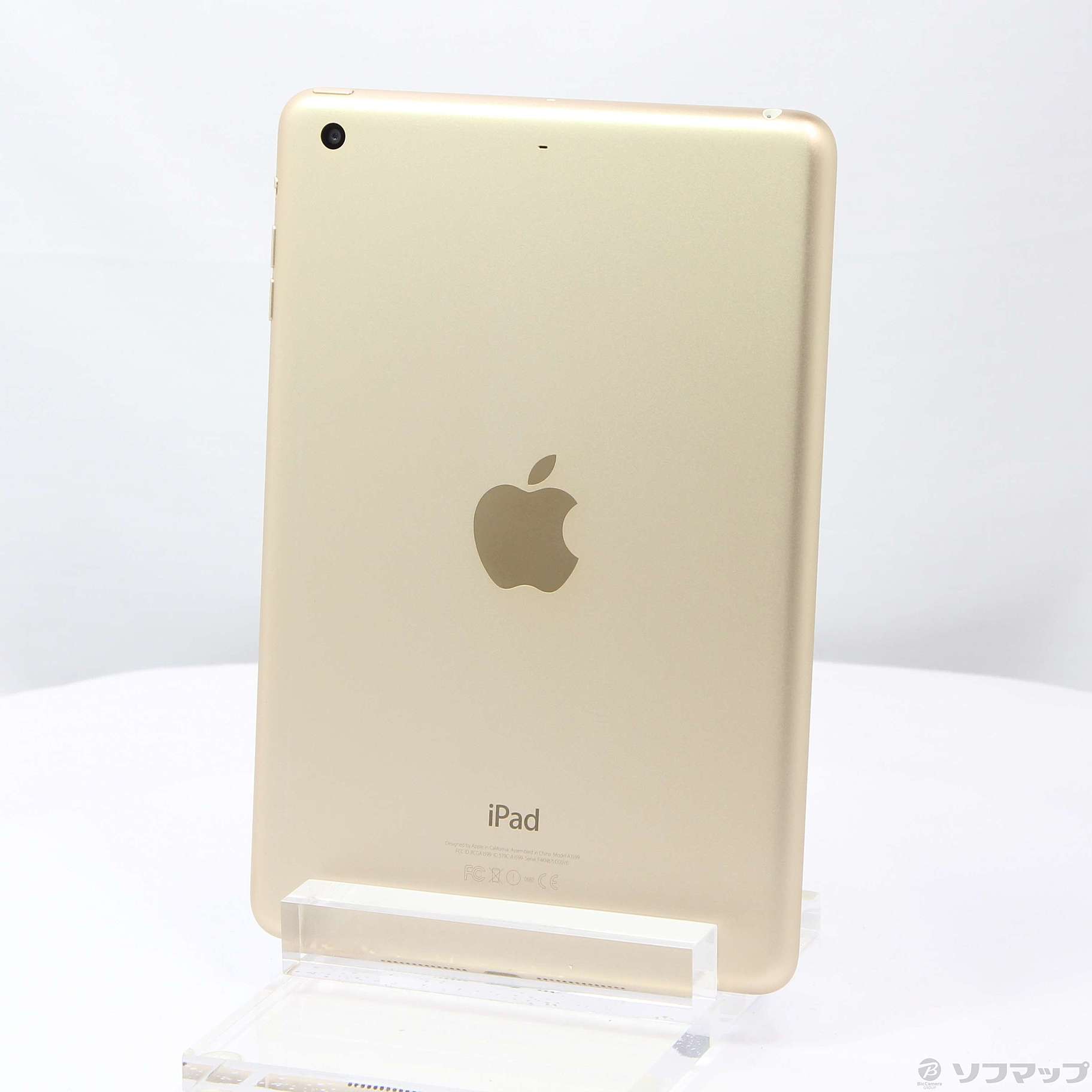 中古】iPad mini 3 64GB ゴールド MGY92J／A Wi-Fi [2133050519043