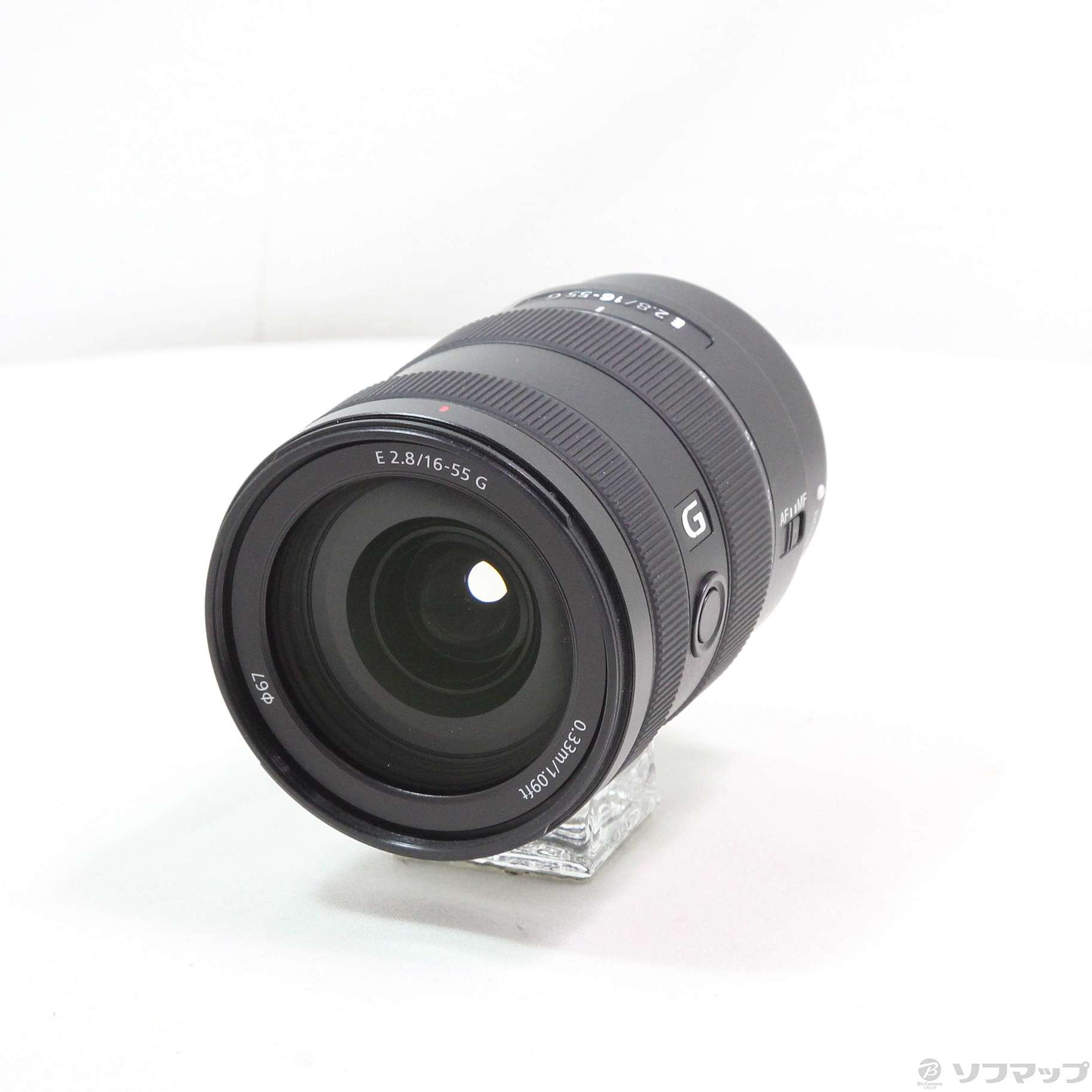 中古】E 16-55mm F2.8 G SEL1655G ブラック [2133050521992] - リコレ