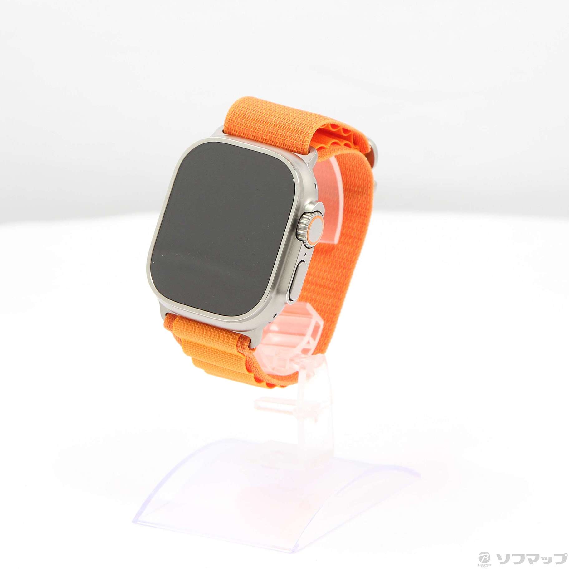 Apple Watch Ultra GPS + Cellular 49mm チタニウムケース オレンジアルパインループ