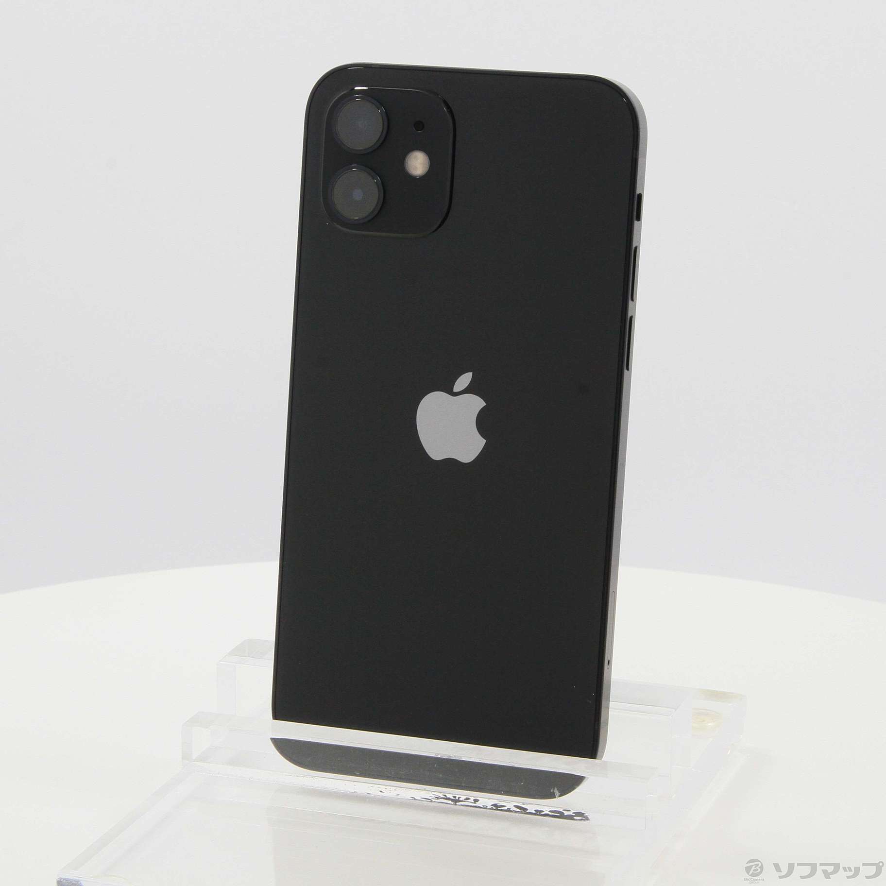 中古】iPhone12 64GB ブラック MGHN3J／A SIMフリー [2133050533353