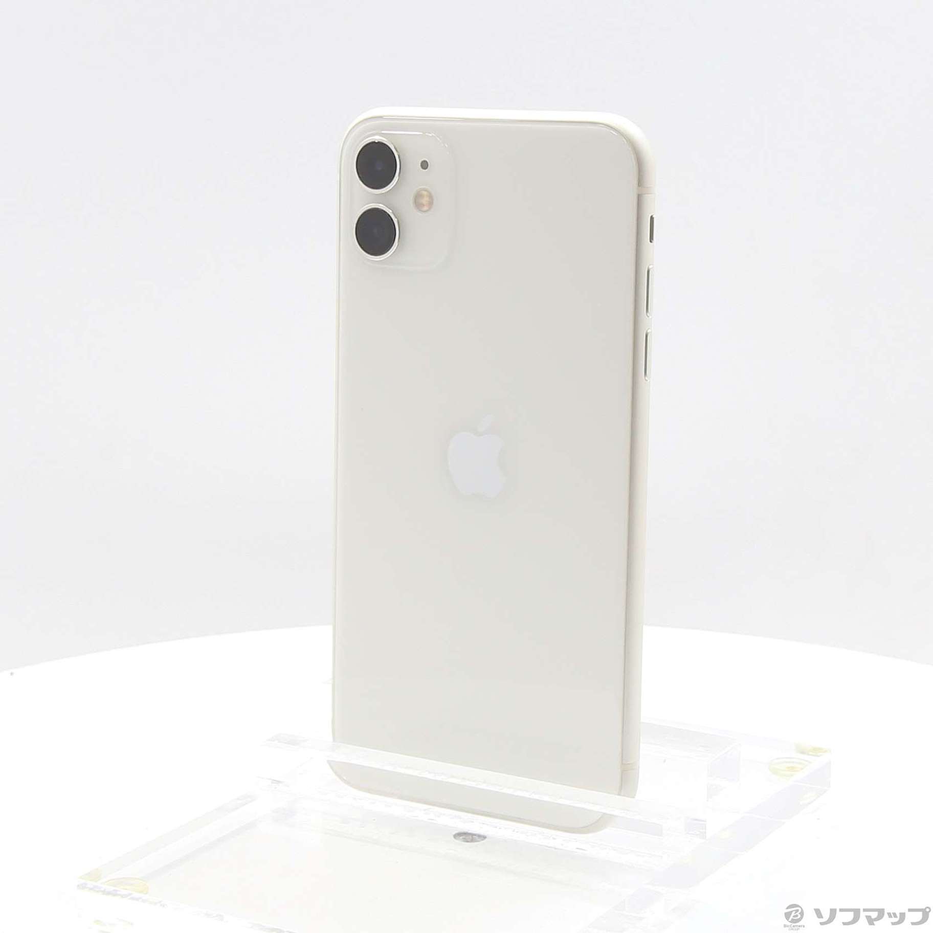 中古】iPhone11 256GB ホワイト MWM82J／A SIMフリー [2133050534169