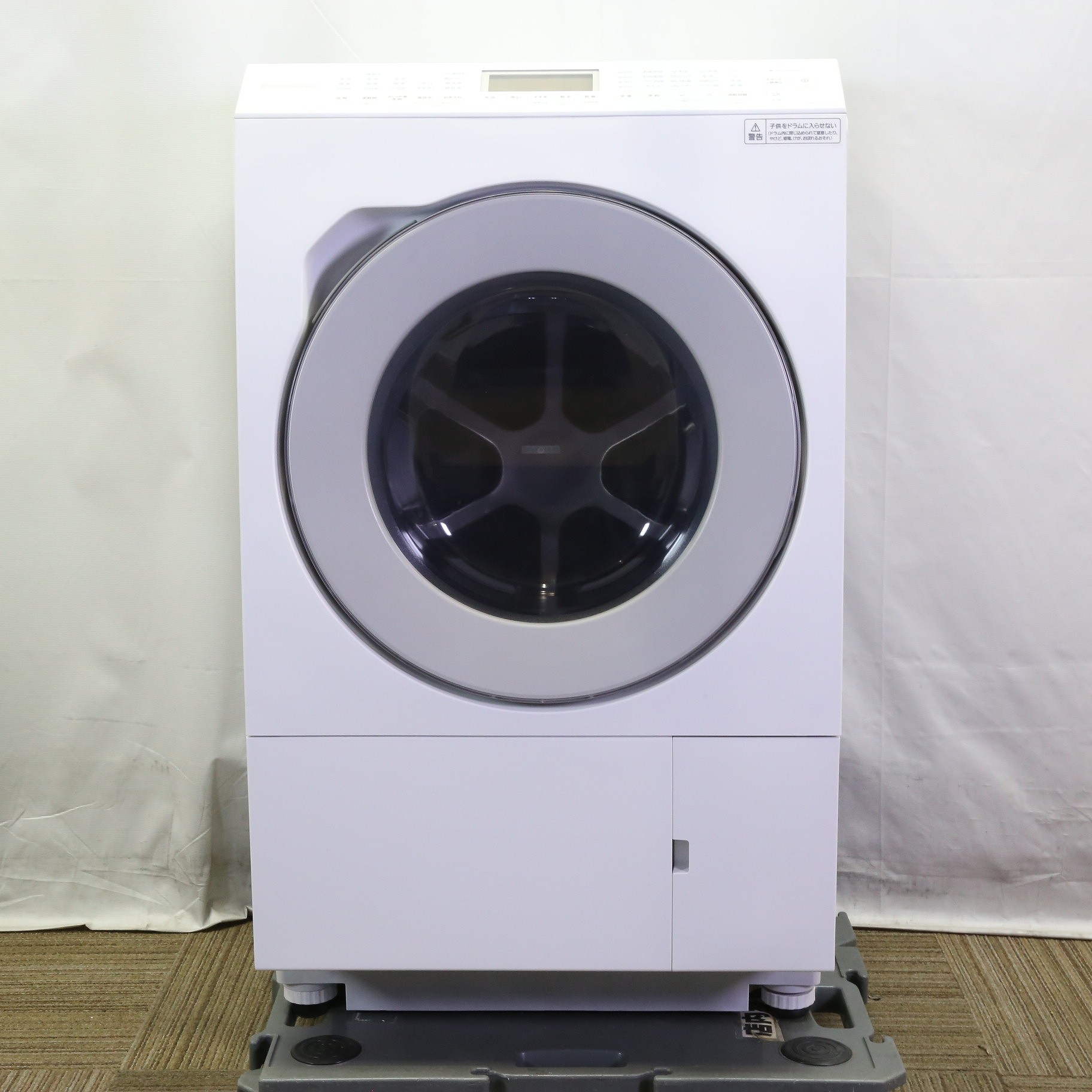 〔中古品〕 ドラム式洗濯乾燥機 LXシリーズ マットホワイト NA-LX127BR-W ［洗濯12.0kg ／乾燥6.0kg ／ヒートポンプ乾燥  ／右開き］