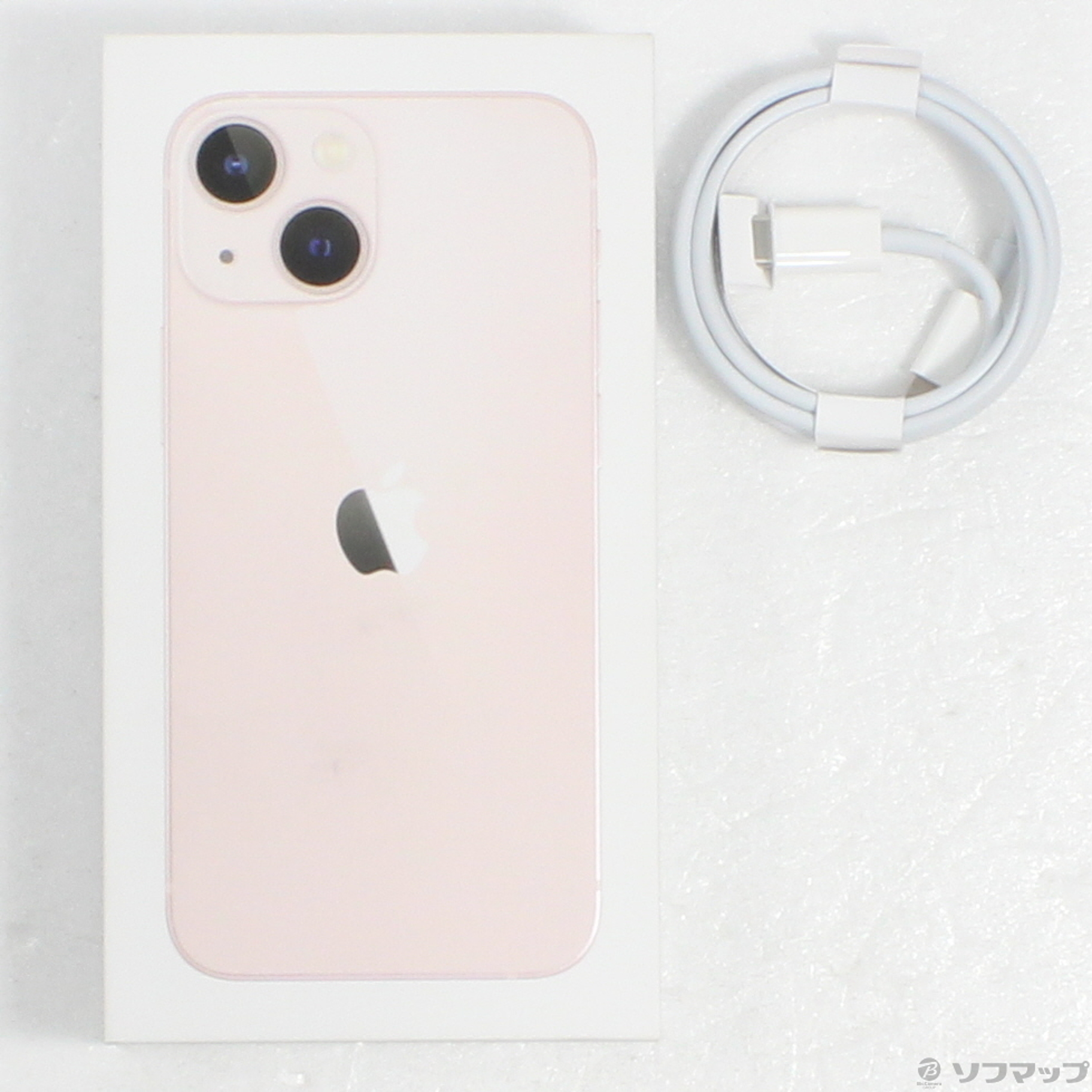 中古】iPhone13 mini 256GB ピンク MLJL3J／A SIMフリー