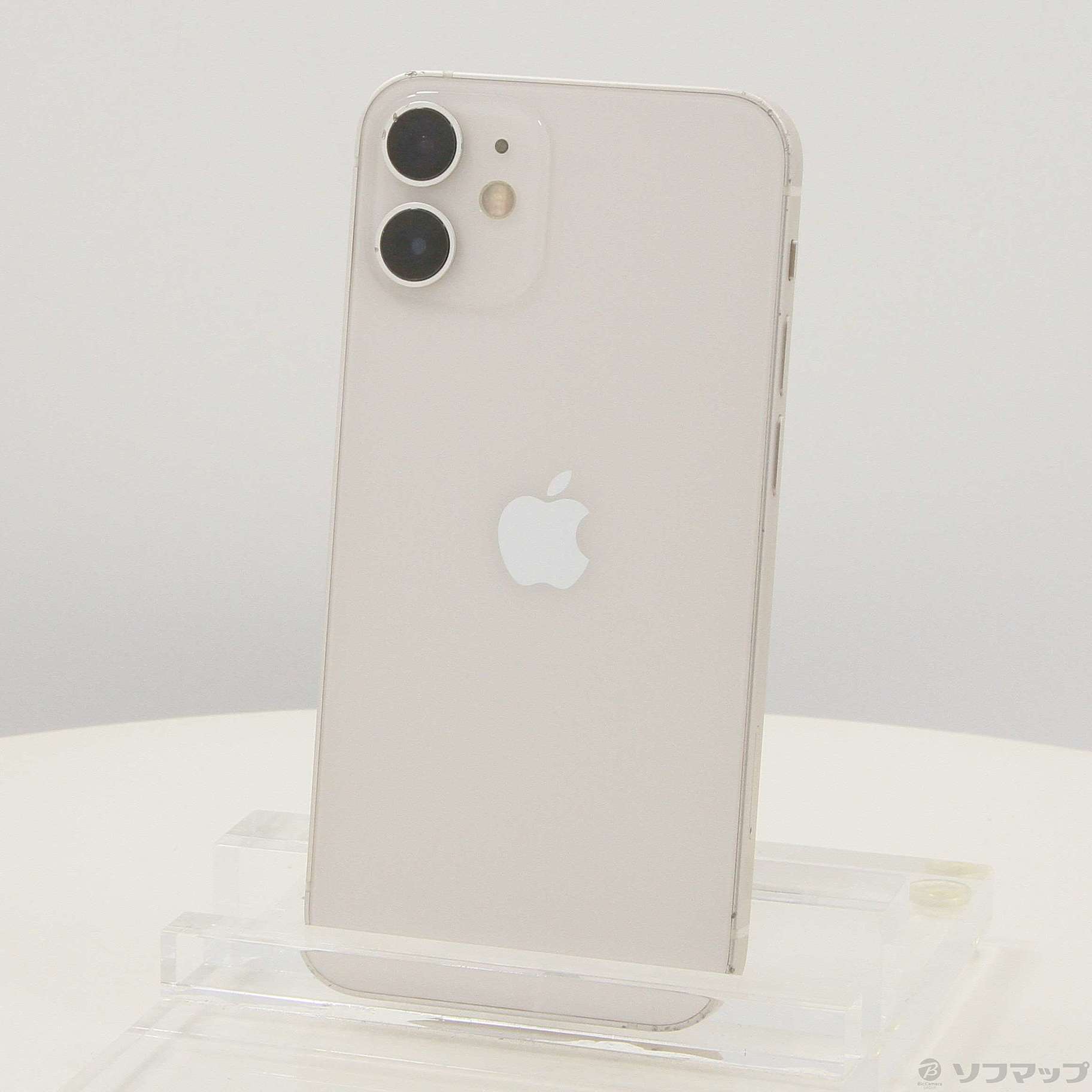 中古】iPhone12 mini 128GB ホワイト MGDM3J／A SIMフリー