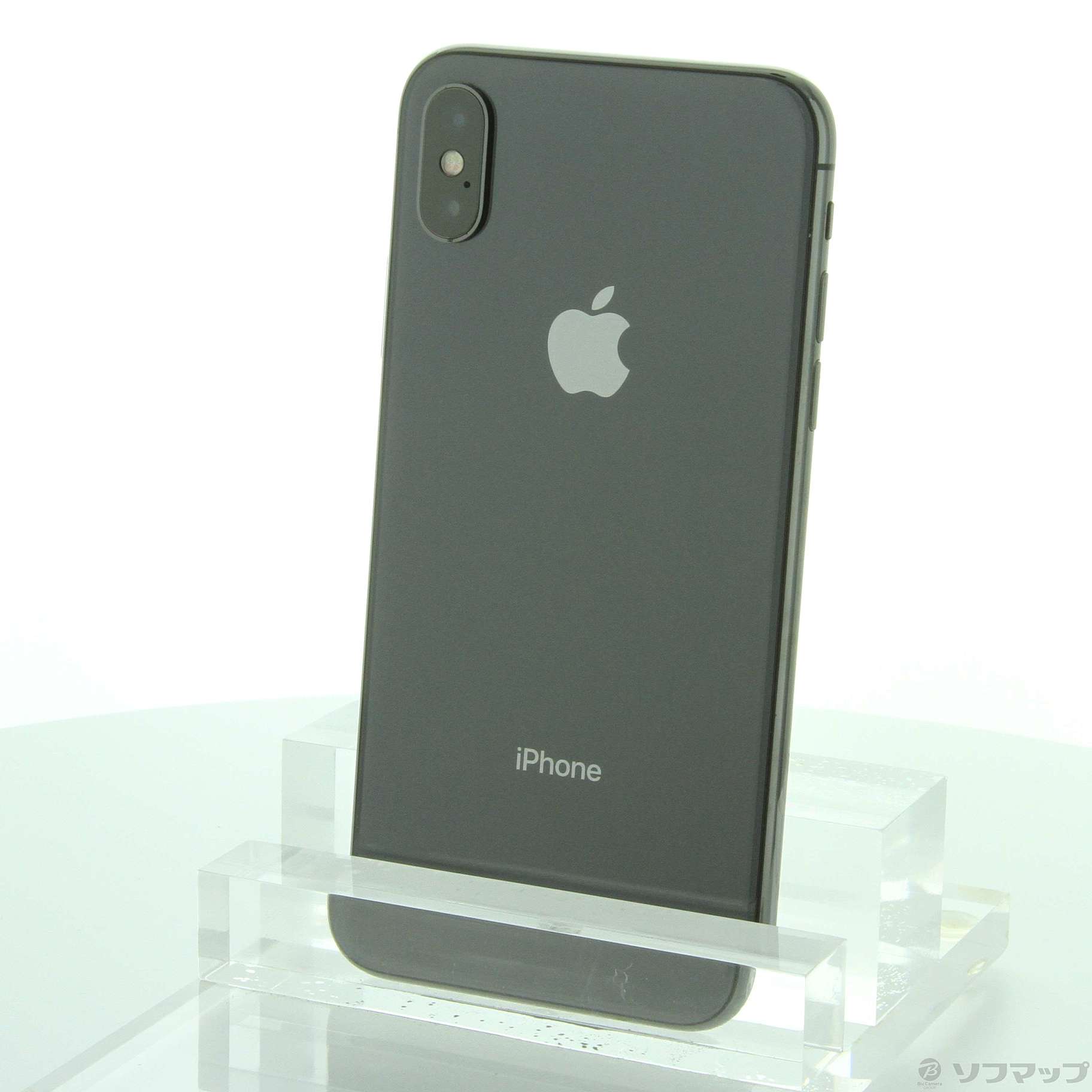 【美品】iPhoneX/スペースグレイ/256GB/SIMフリー