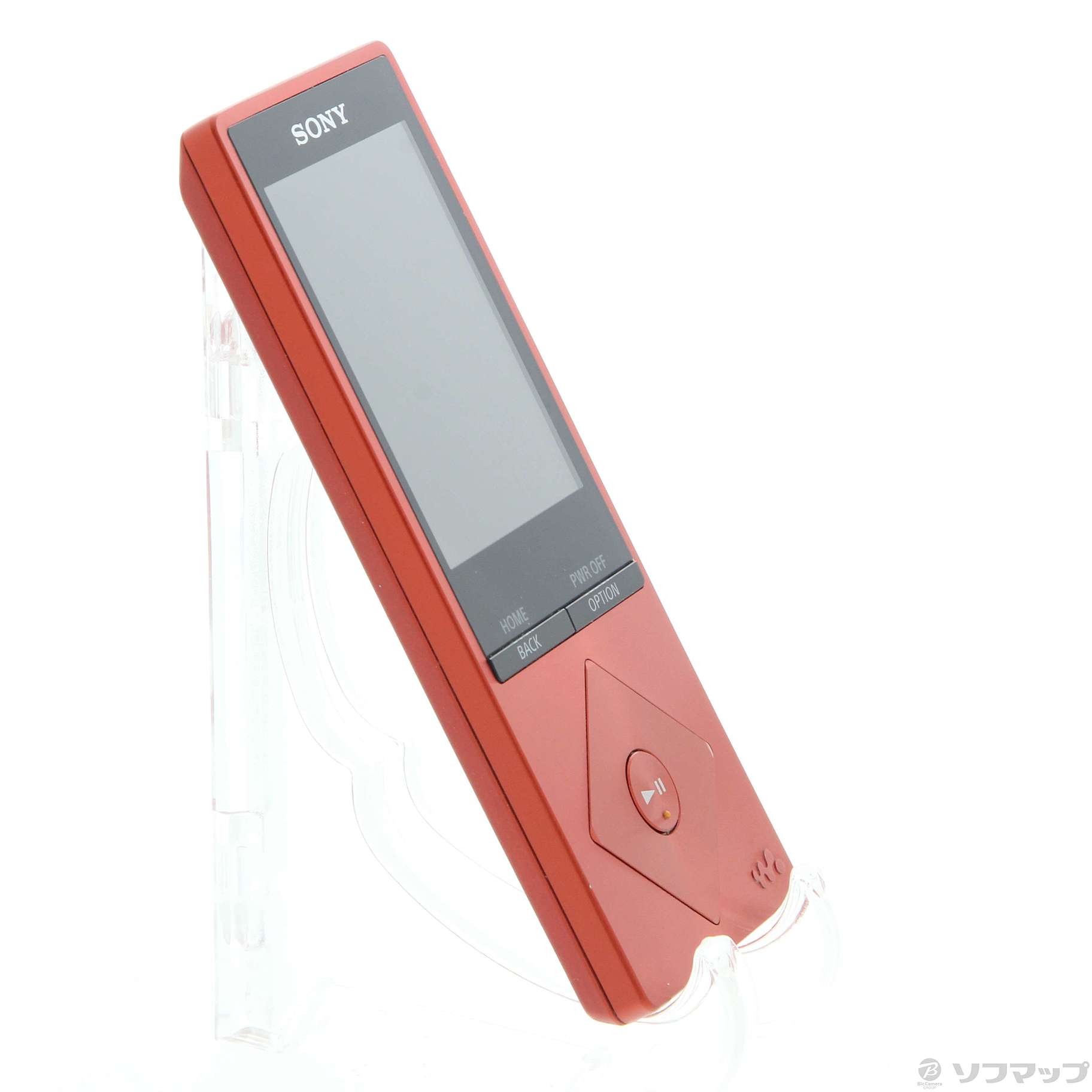 中古】WALKMAN A20シリーズ メモリ16GB+microSD シナバーレッド NW-A25