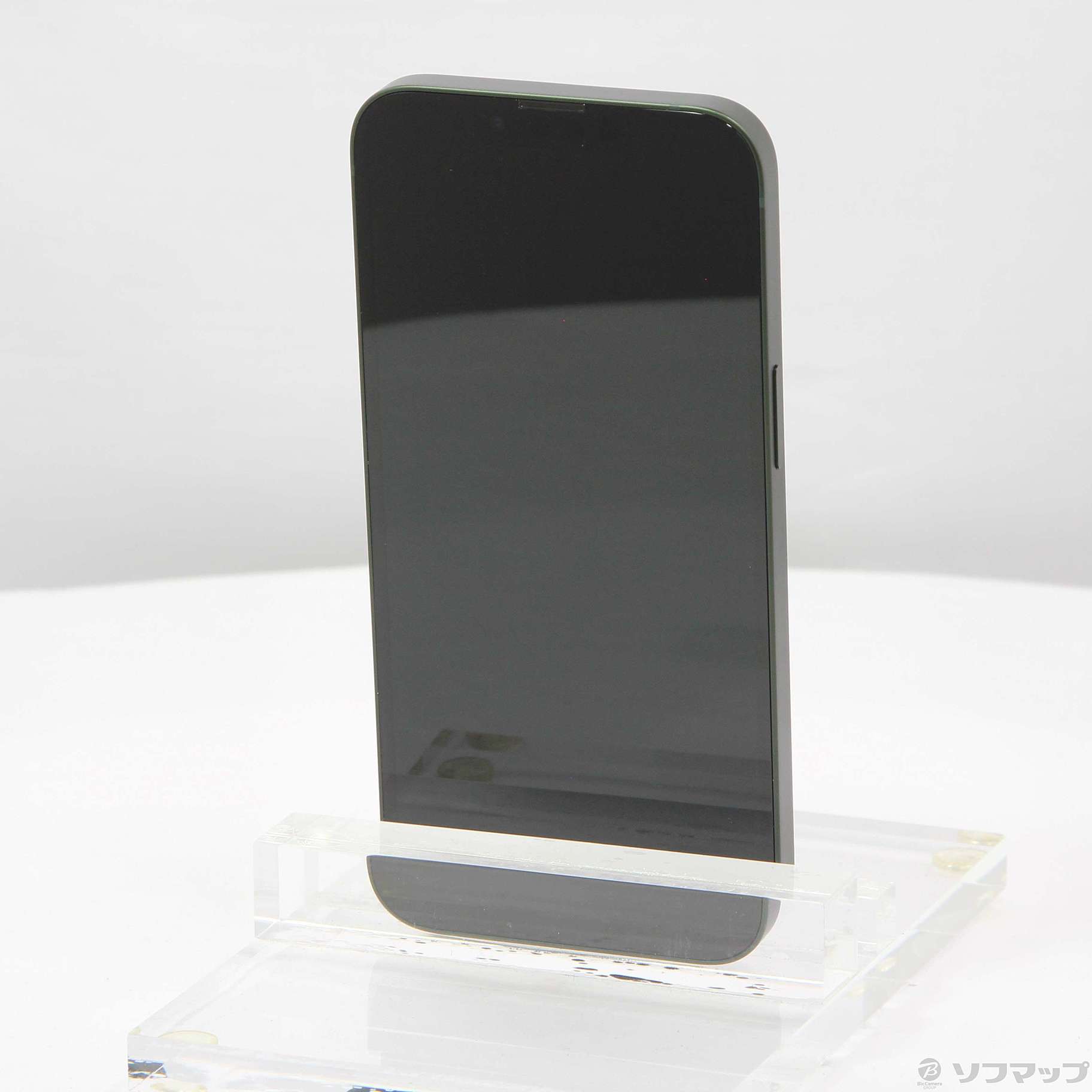 中古】iPhone13 128GB グリーン MNGG3J／A SIMフリー [2133050546346