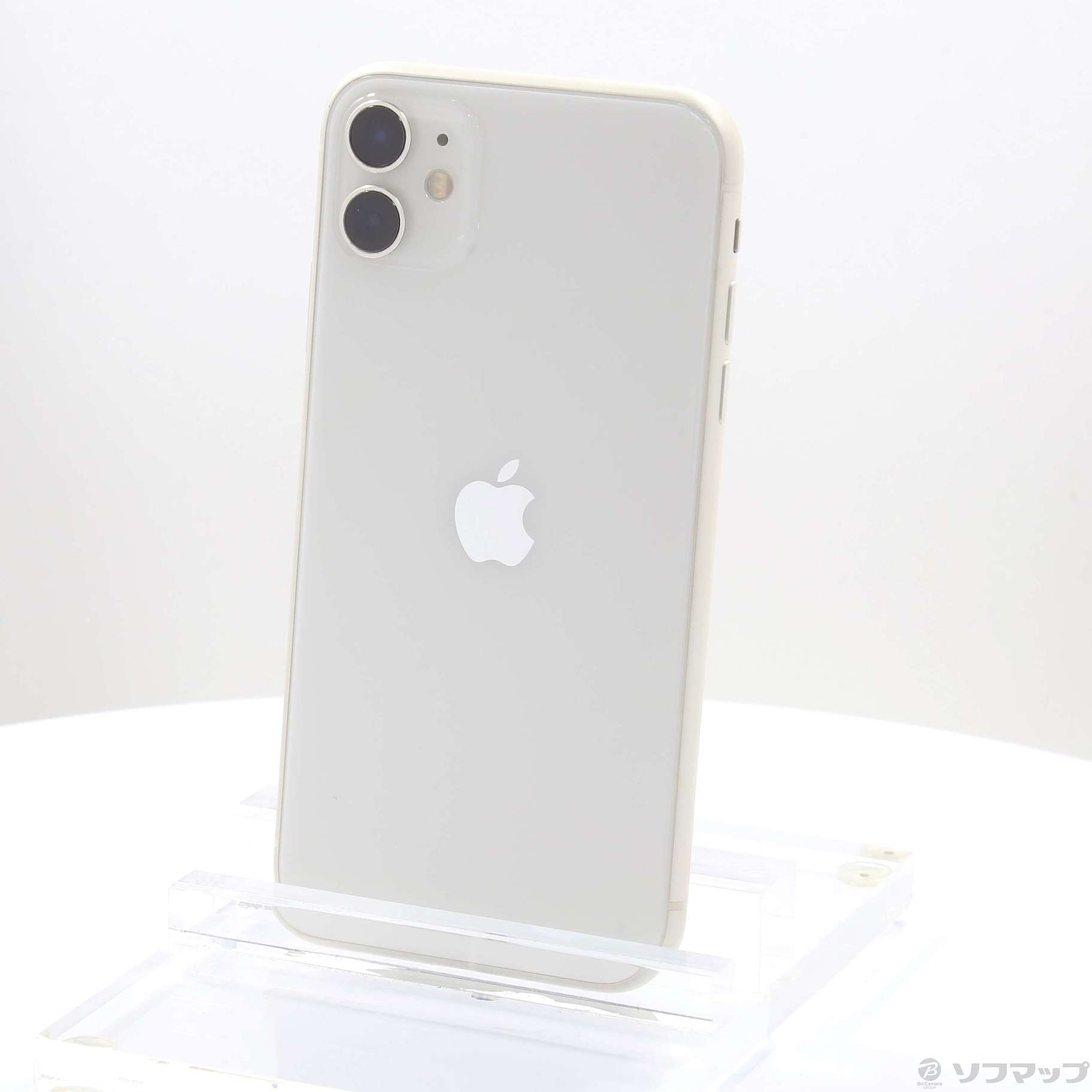 中古】iPhone11 64GB ホワイト MWLU2J／A SIMフリー [2133050550503