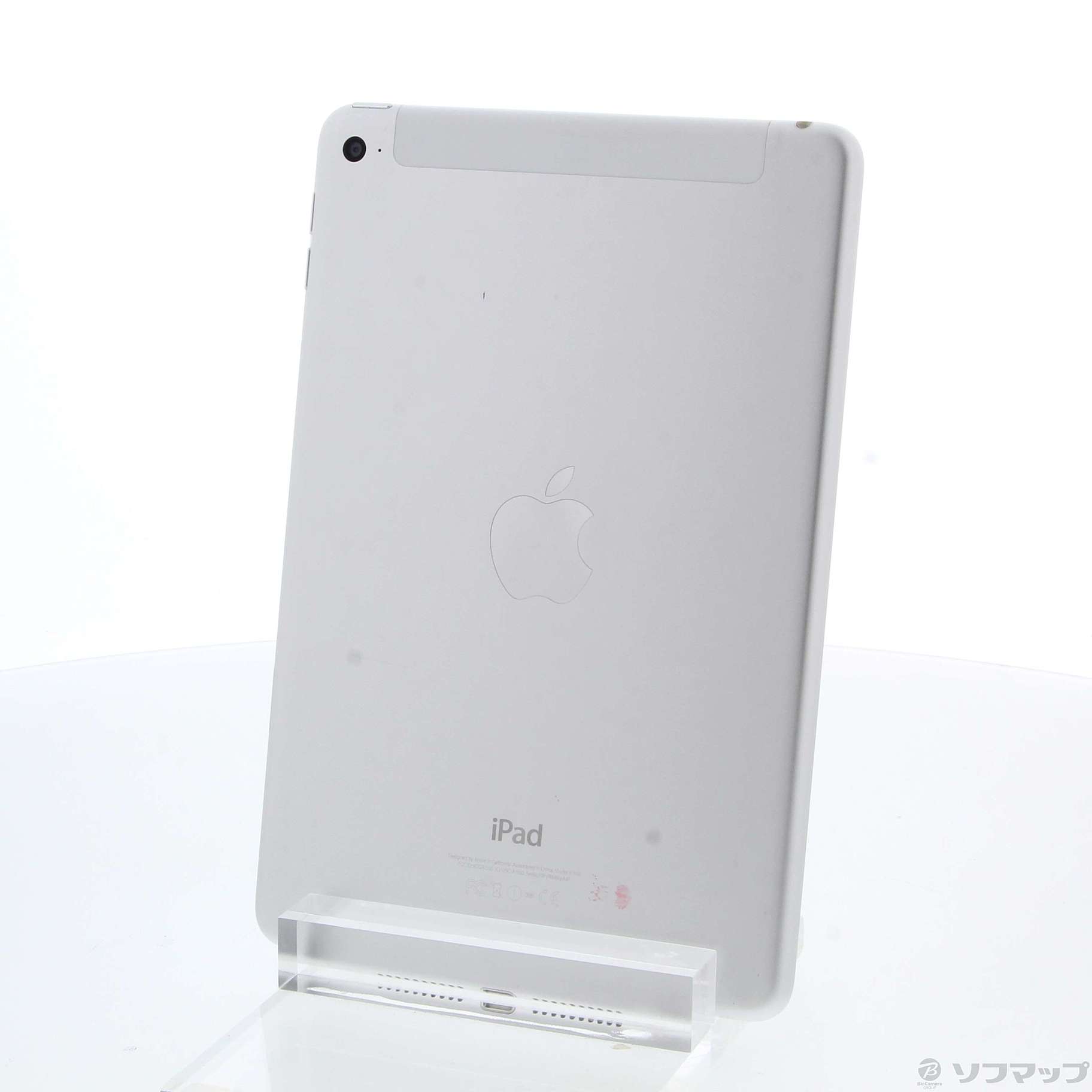中古】iPad mini 4 128GB シルバー MK772J／A auロック解除SIMフリー ...